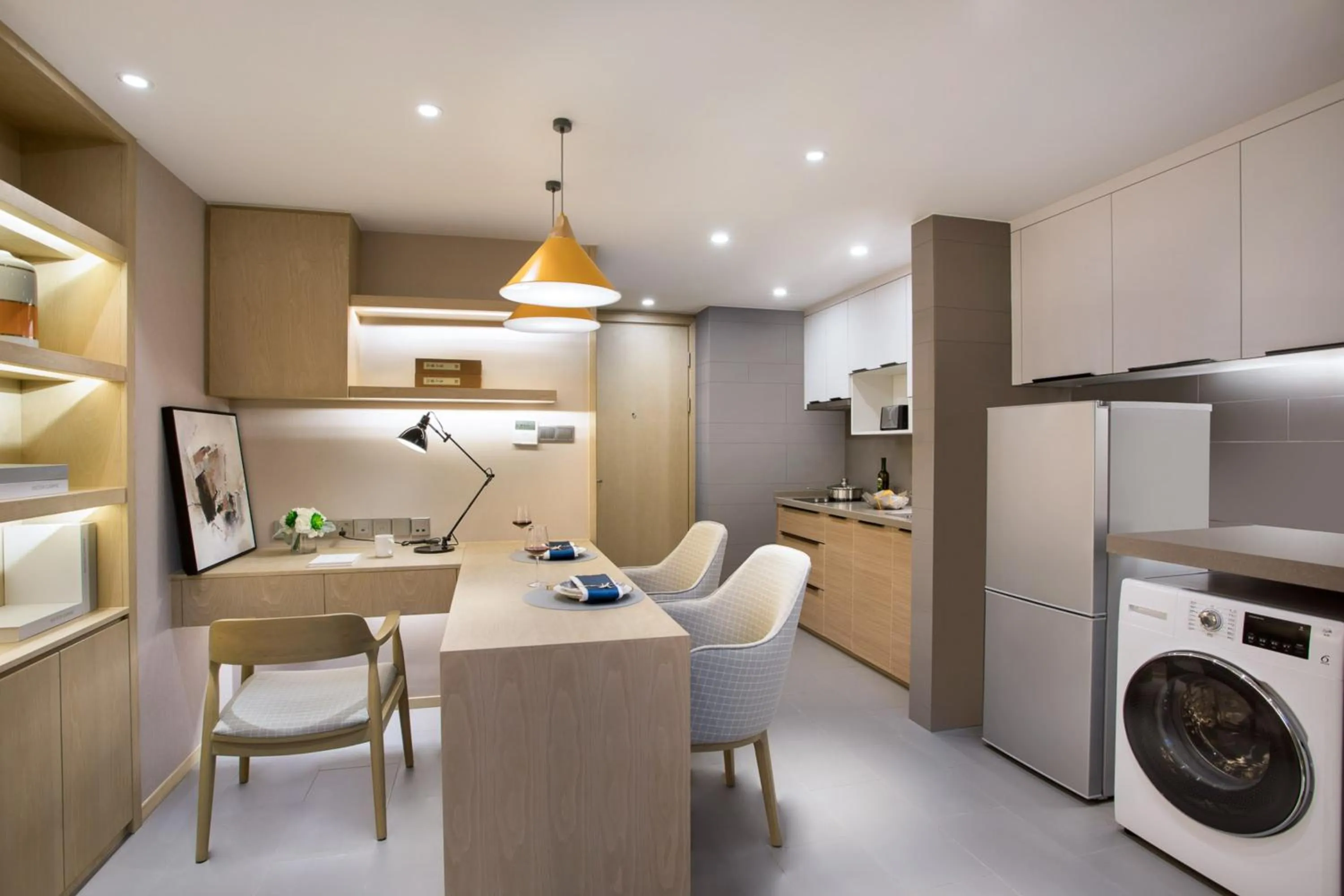 Kitchen or kitchenette in Citadines Keqiao Shaoxing