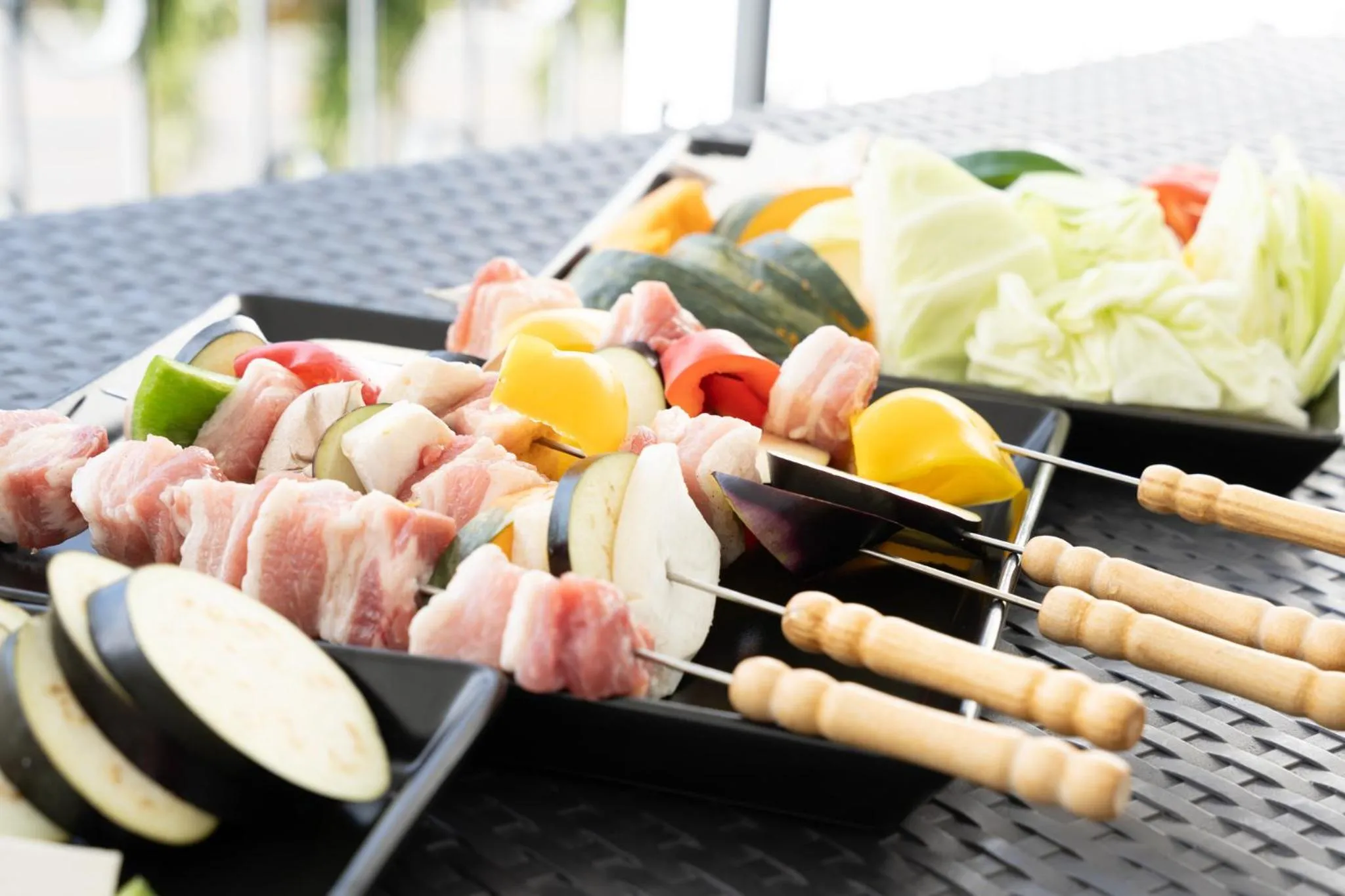 Food and drinks in Jacuzzi Terrace Okinawa IMS