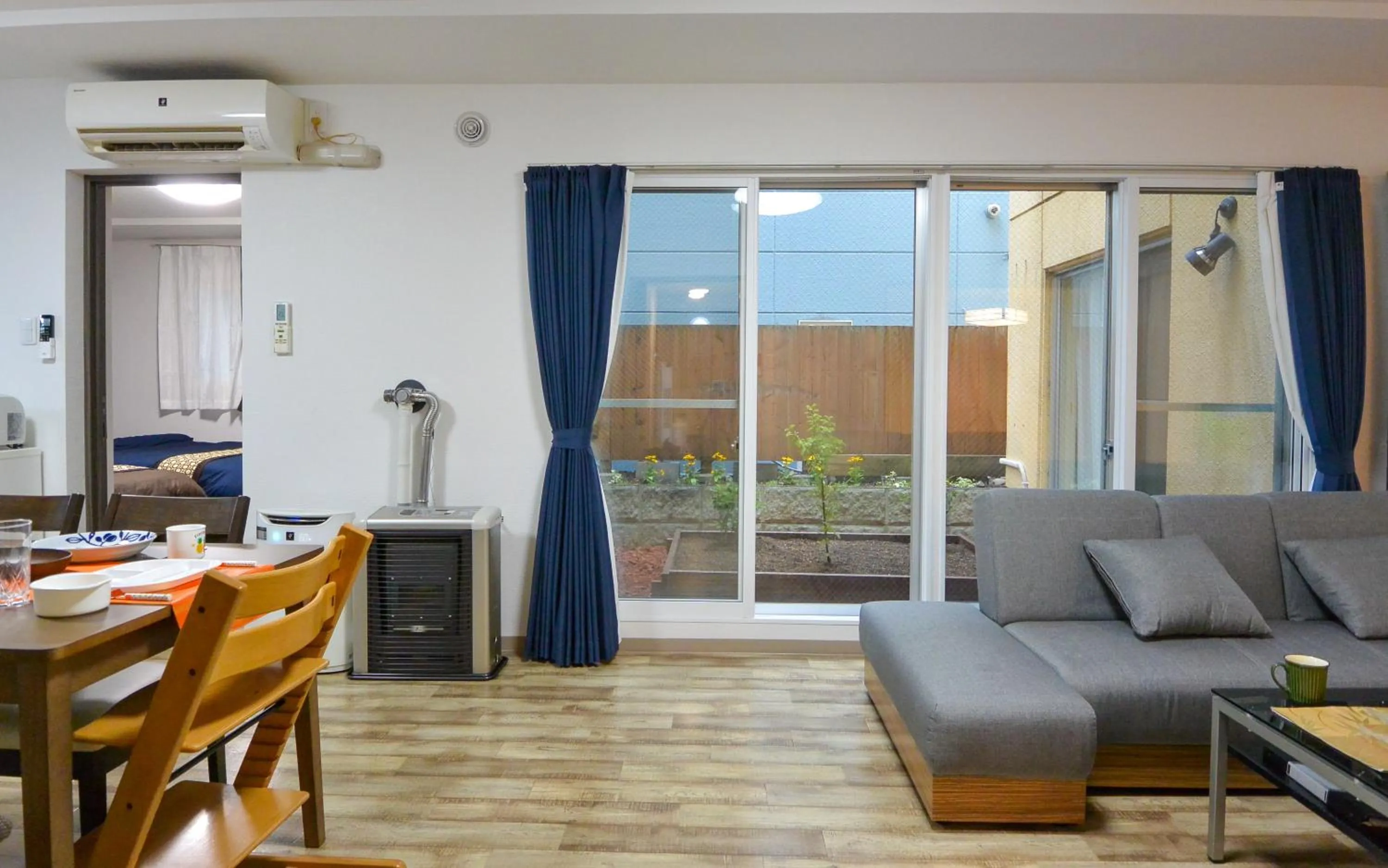 Living room in KIYAZA Home Sapporo