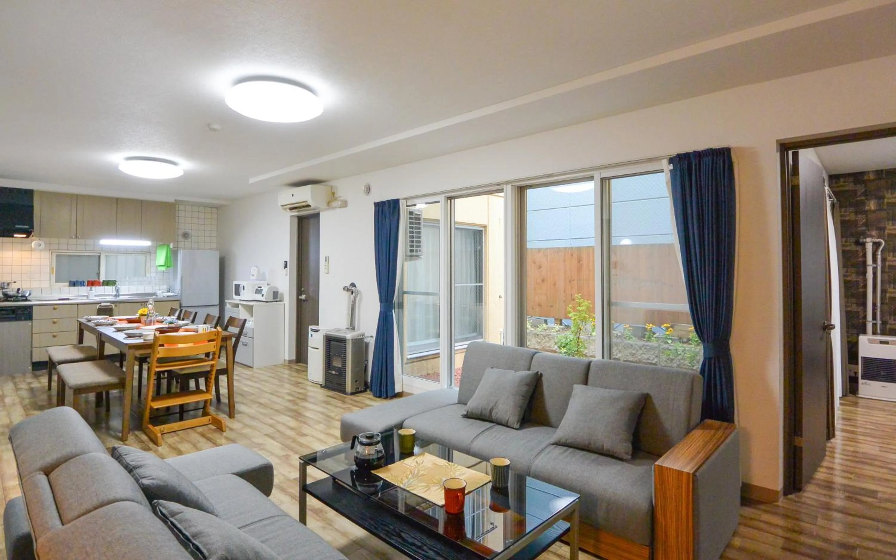 Living room in KIYAZA Home Sapporo