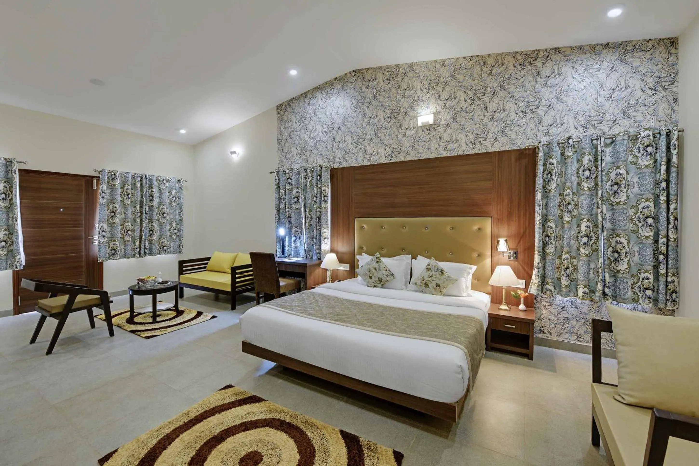 Bed in The Maharana Bagh by Trulyy