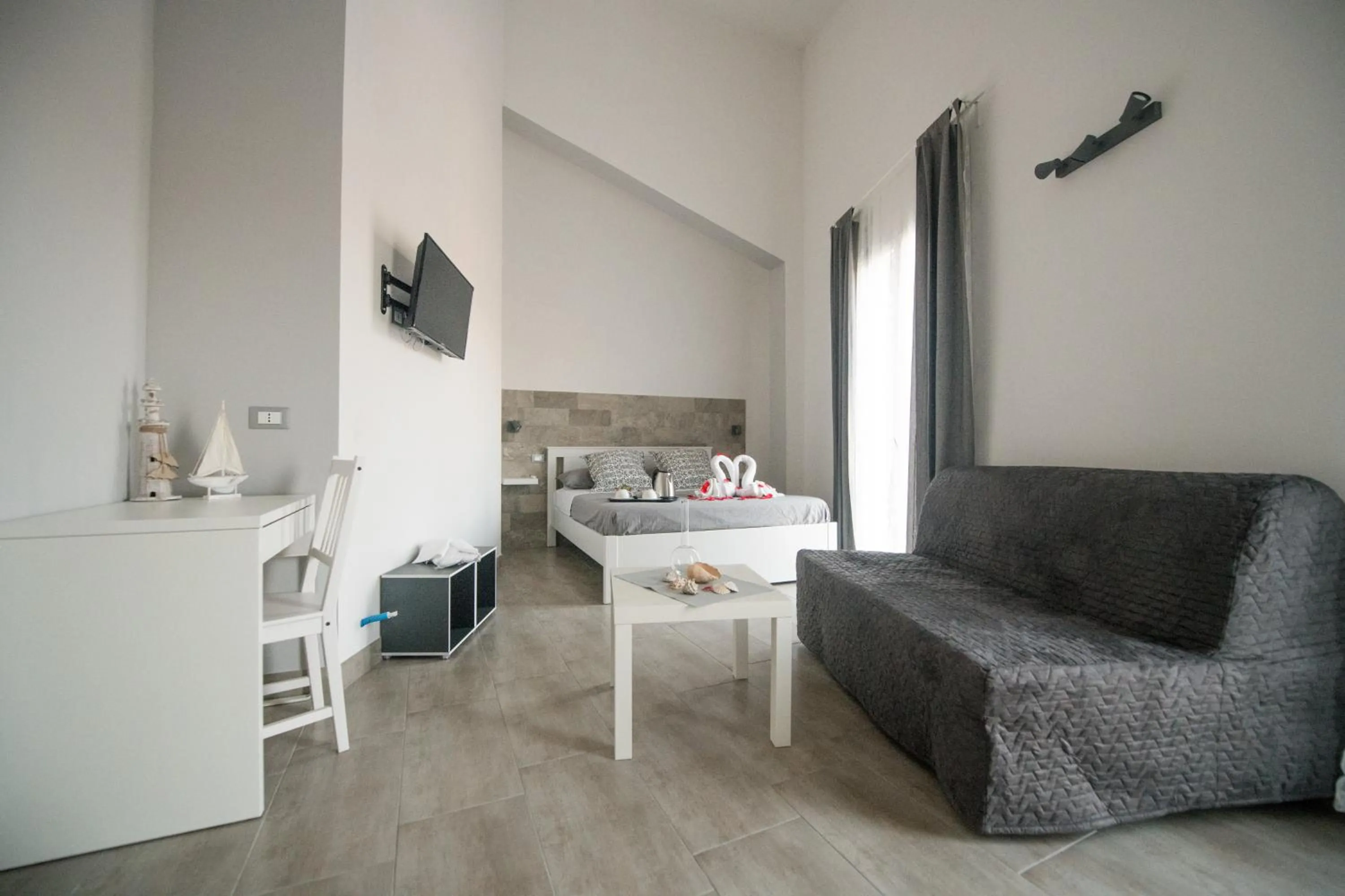 Bed in Dove sorge il sole