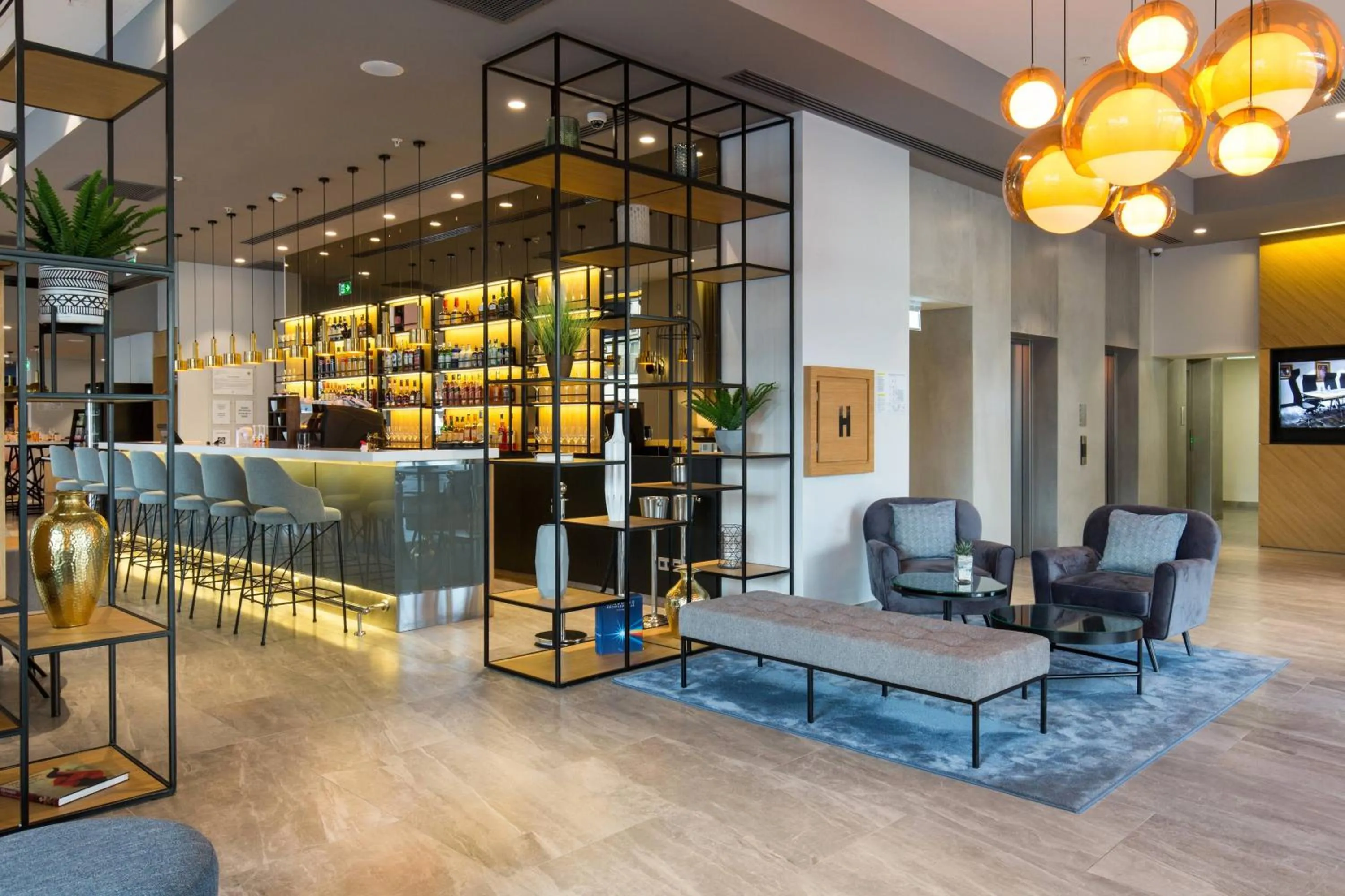Lobby or reception in Courtyard by Marriott Banja Luka