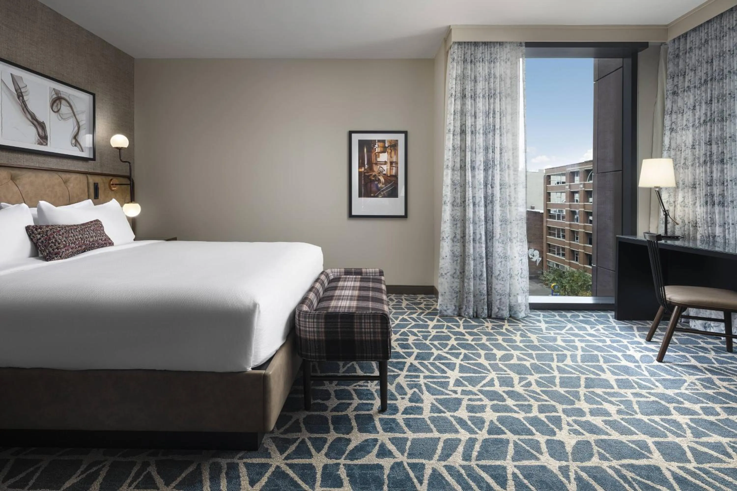 Bedroom, Bed in Hotel Distil, Autograph Collection