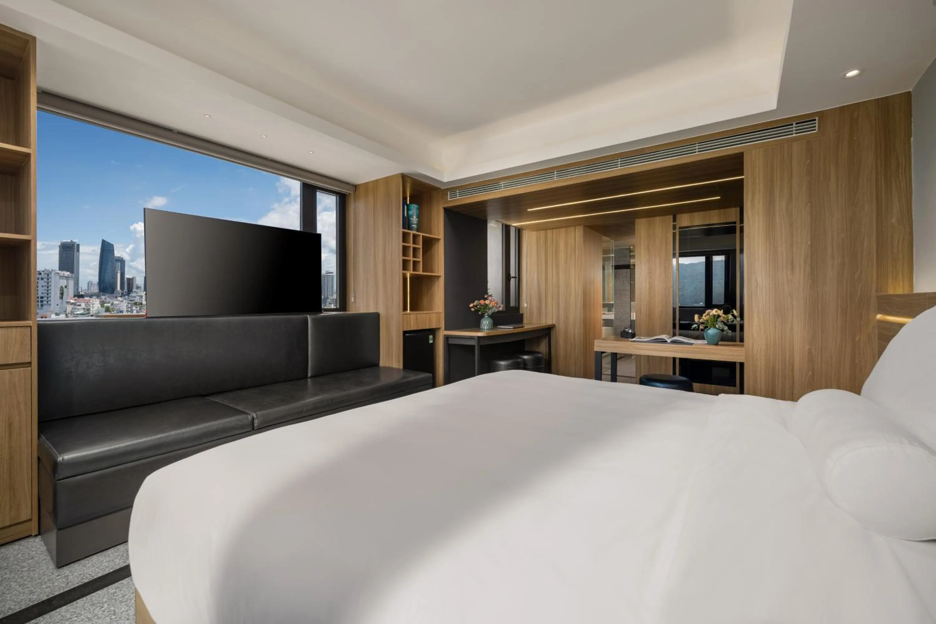 Bed in Rest Hotel & Apartment