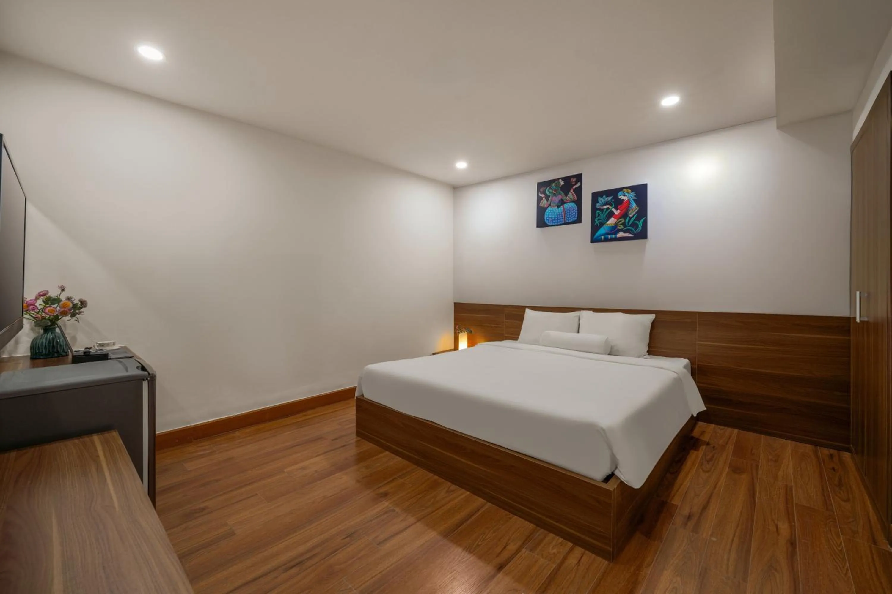 Bed in Rest Hotel & Apartment