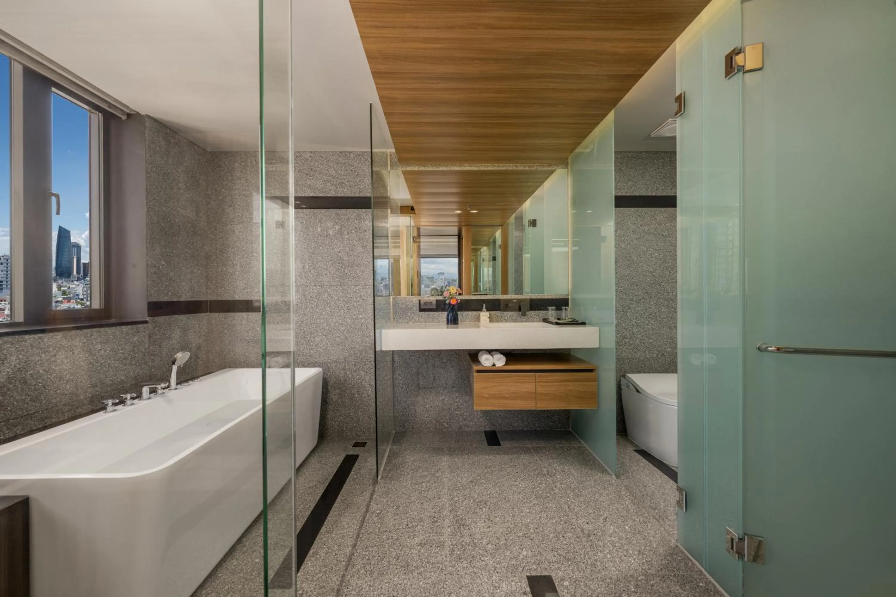 Toilet in Rest Hotel & Apartment