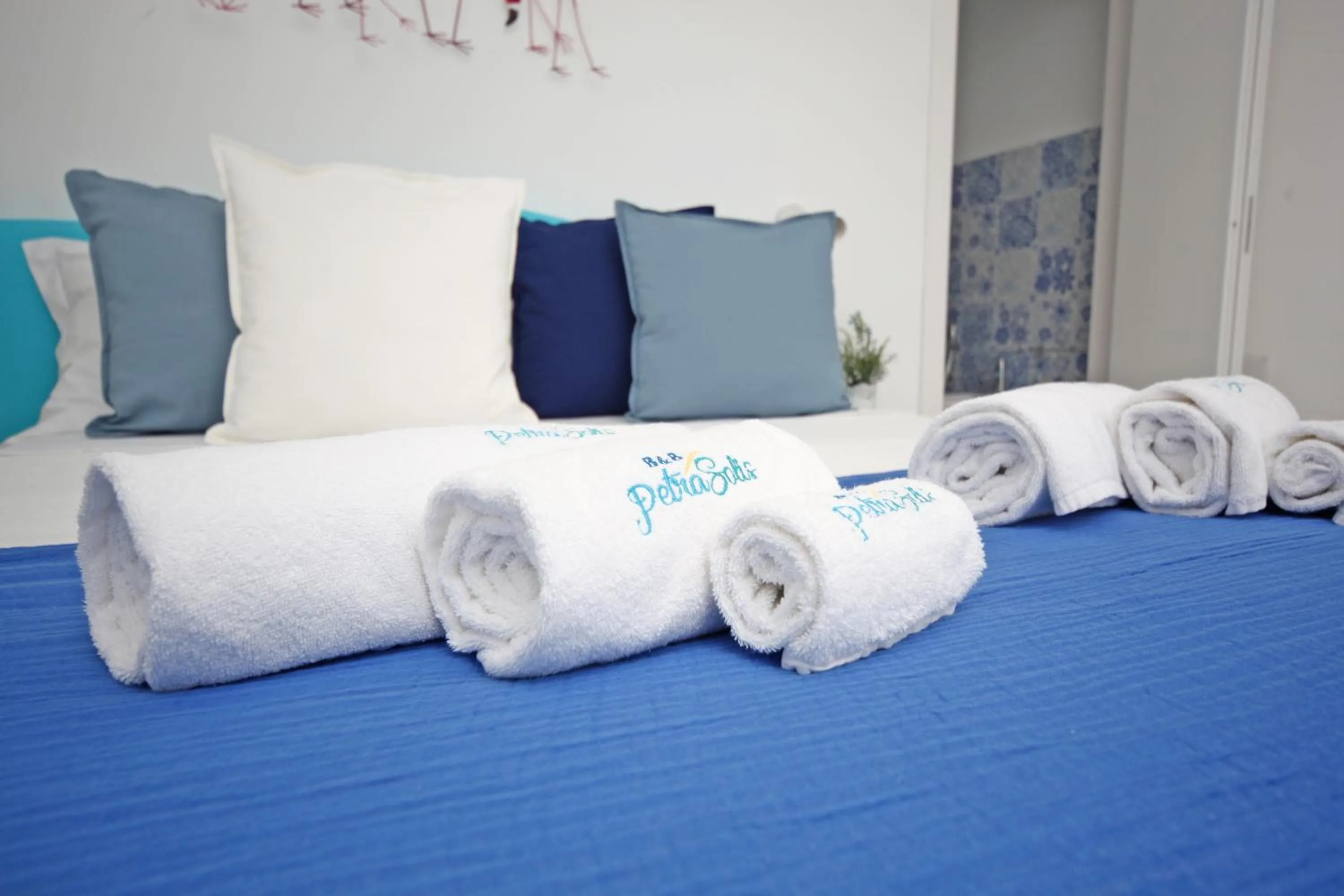 Decorative detail, Bed in Petra Solis by Jdvacanze