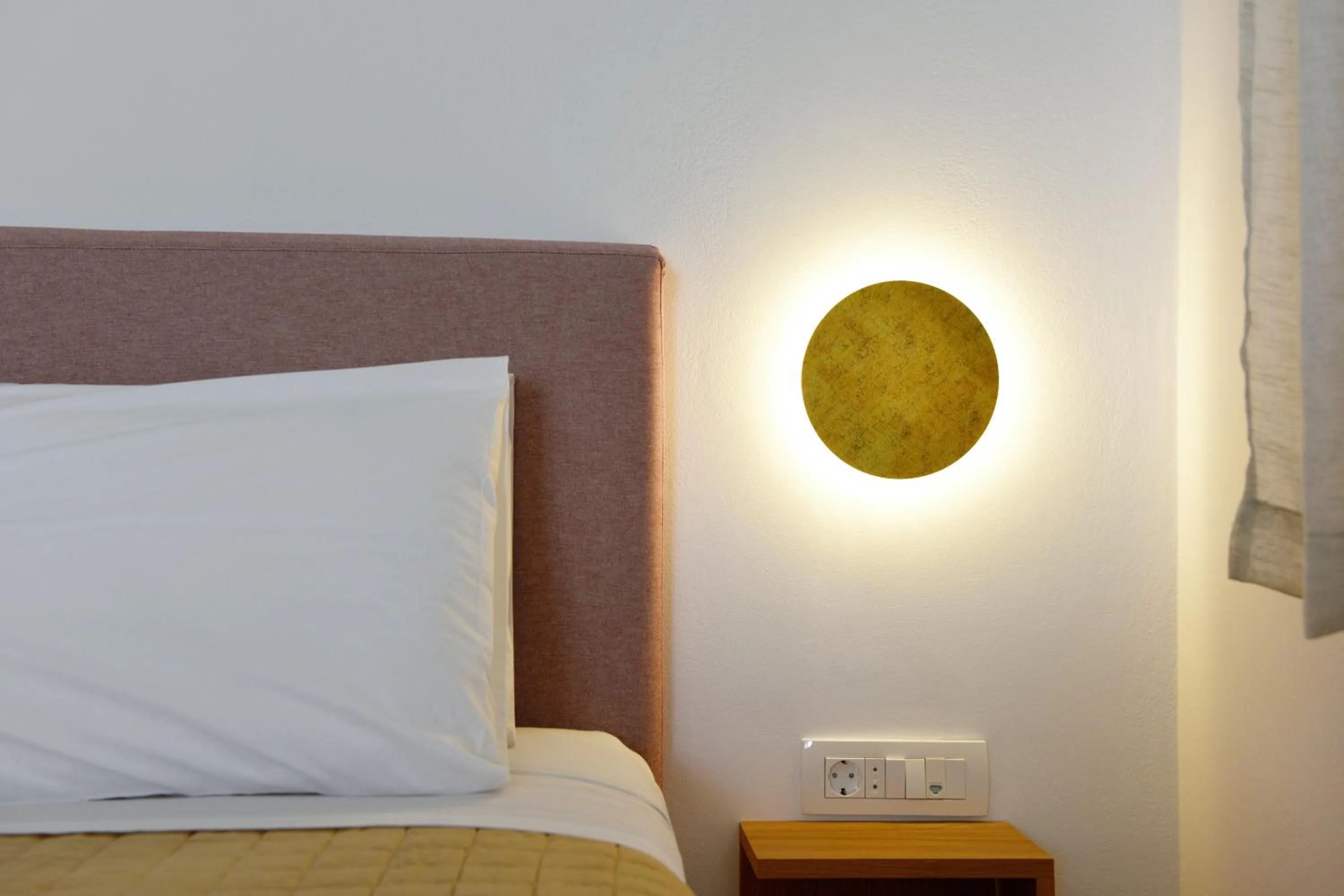 Bed in Giourgas Studios & Apartments