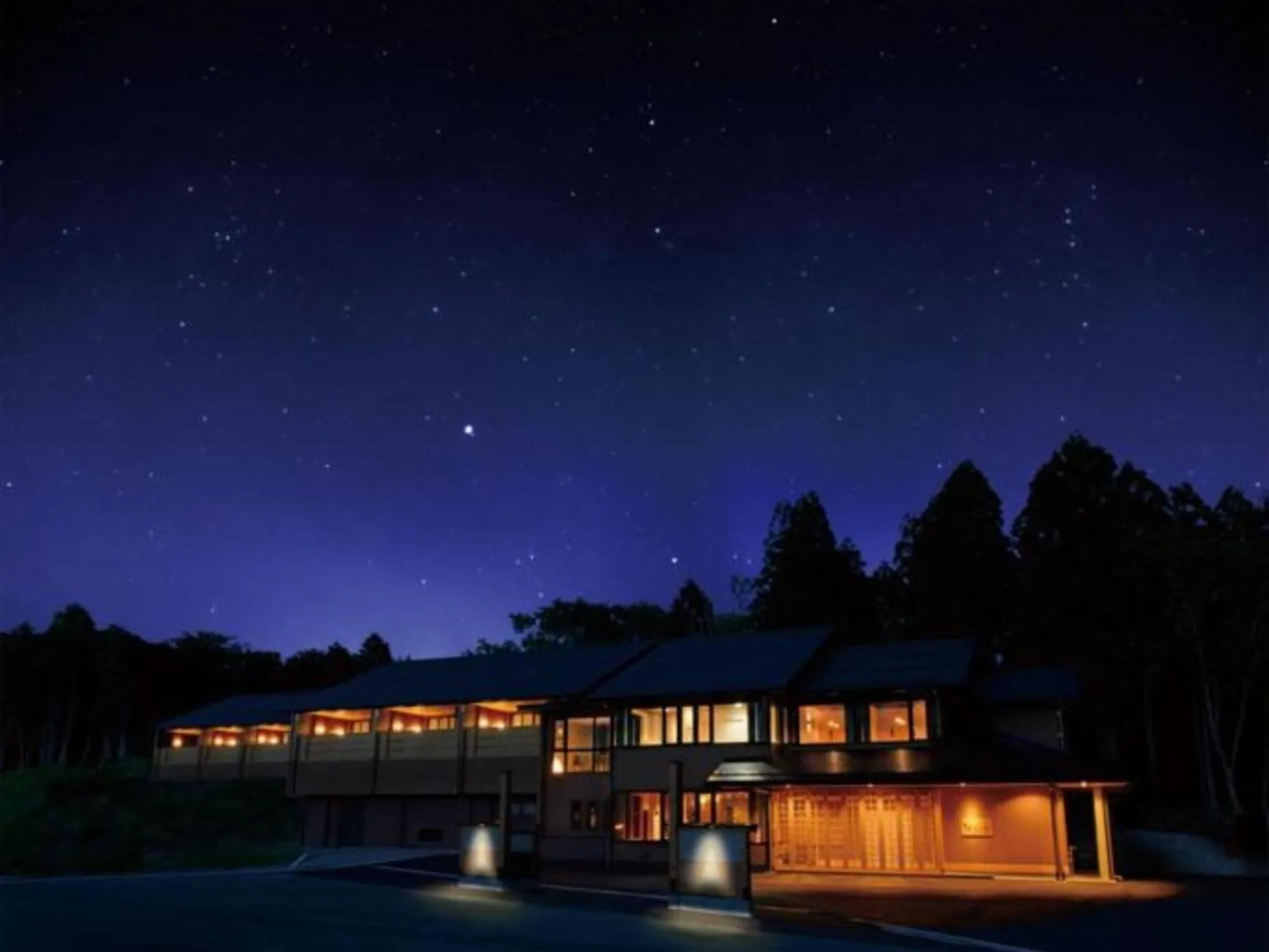 Property building in Manten no Yado