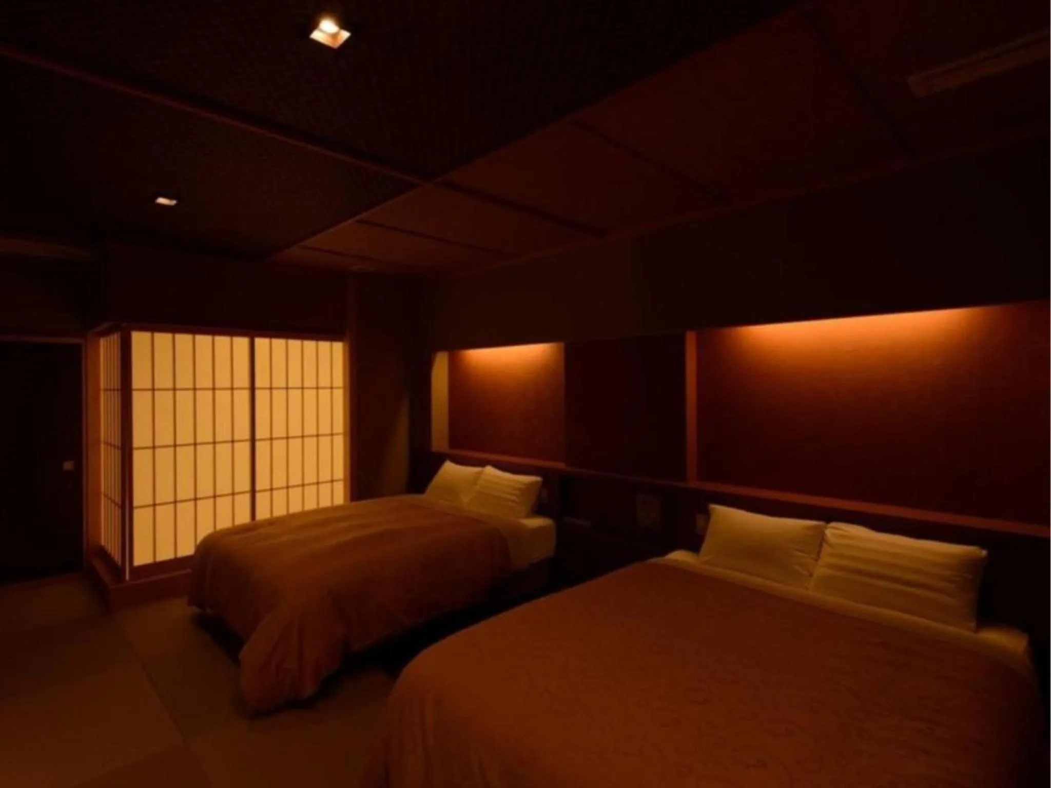 Bed in Manten no Yado