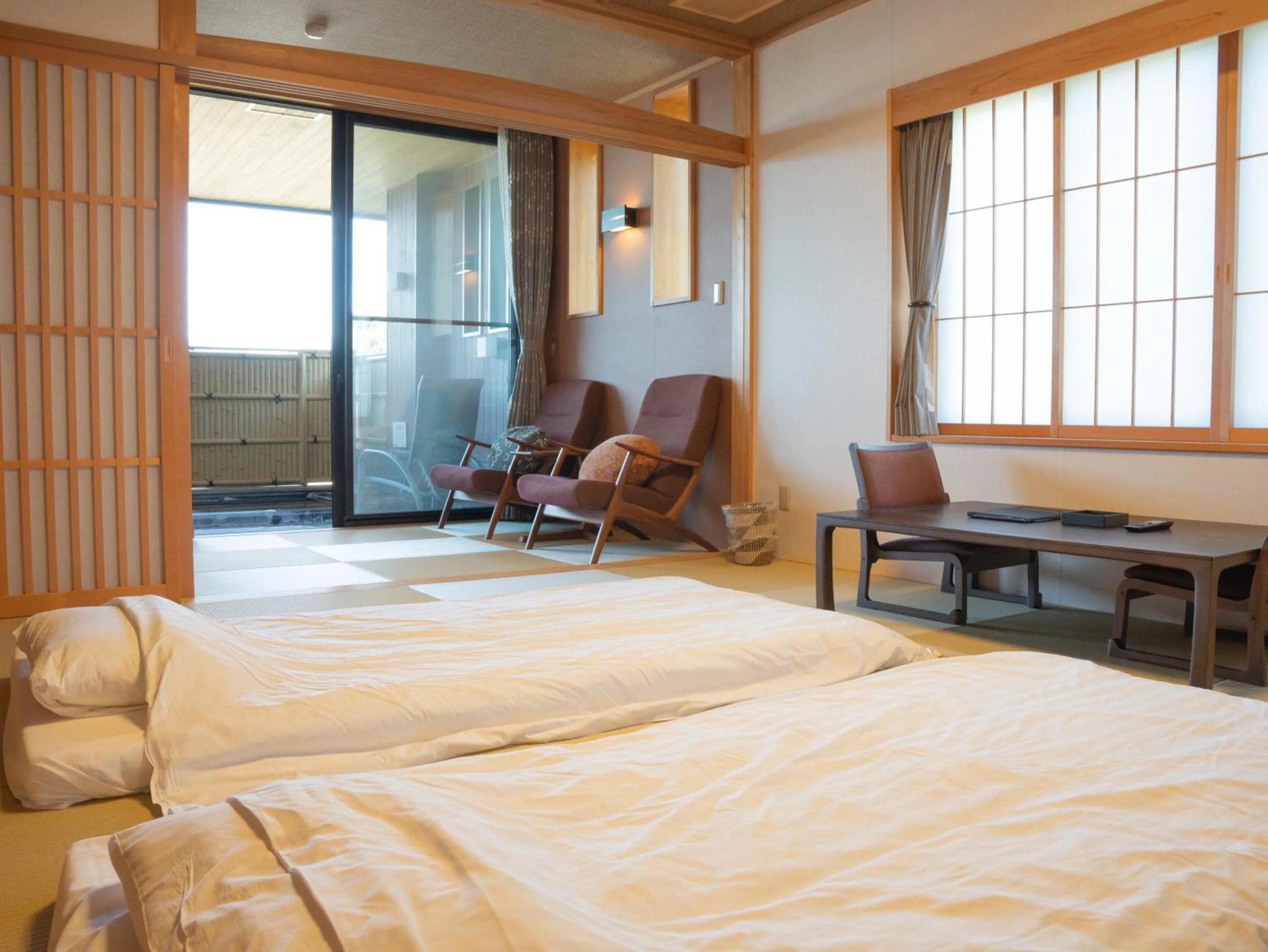 Bed in Manten no Yado