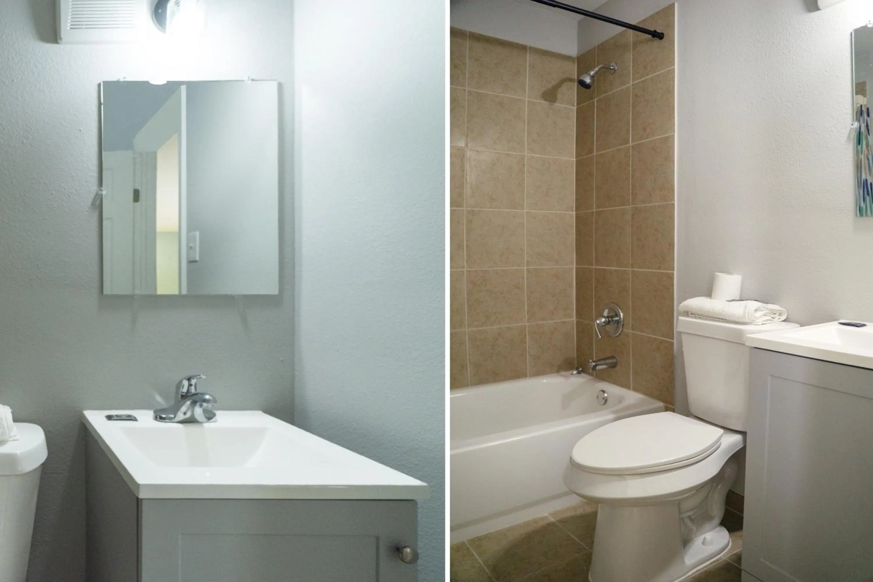 Bathroom in Capital O Parker Motel Clute Jackson Tx 332