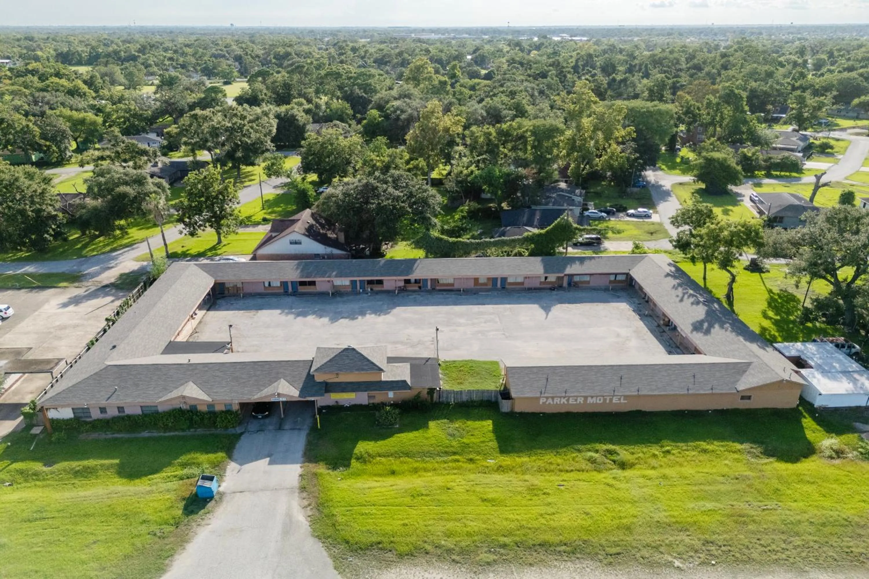 Bird's eye view in Capital O Parker Motel Clute Jackson Tx 332