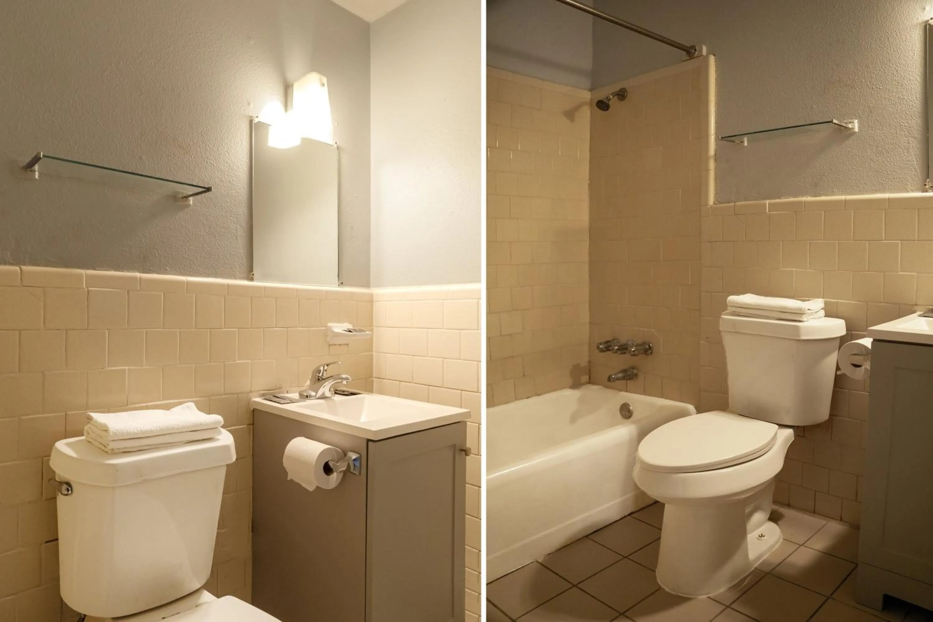 Bathroom in Capital O Parker Motel Clute Jackson Tx 332