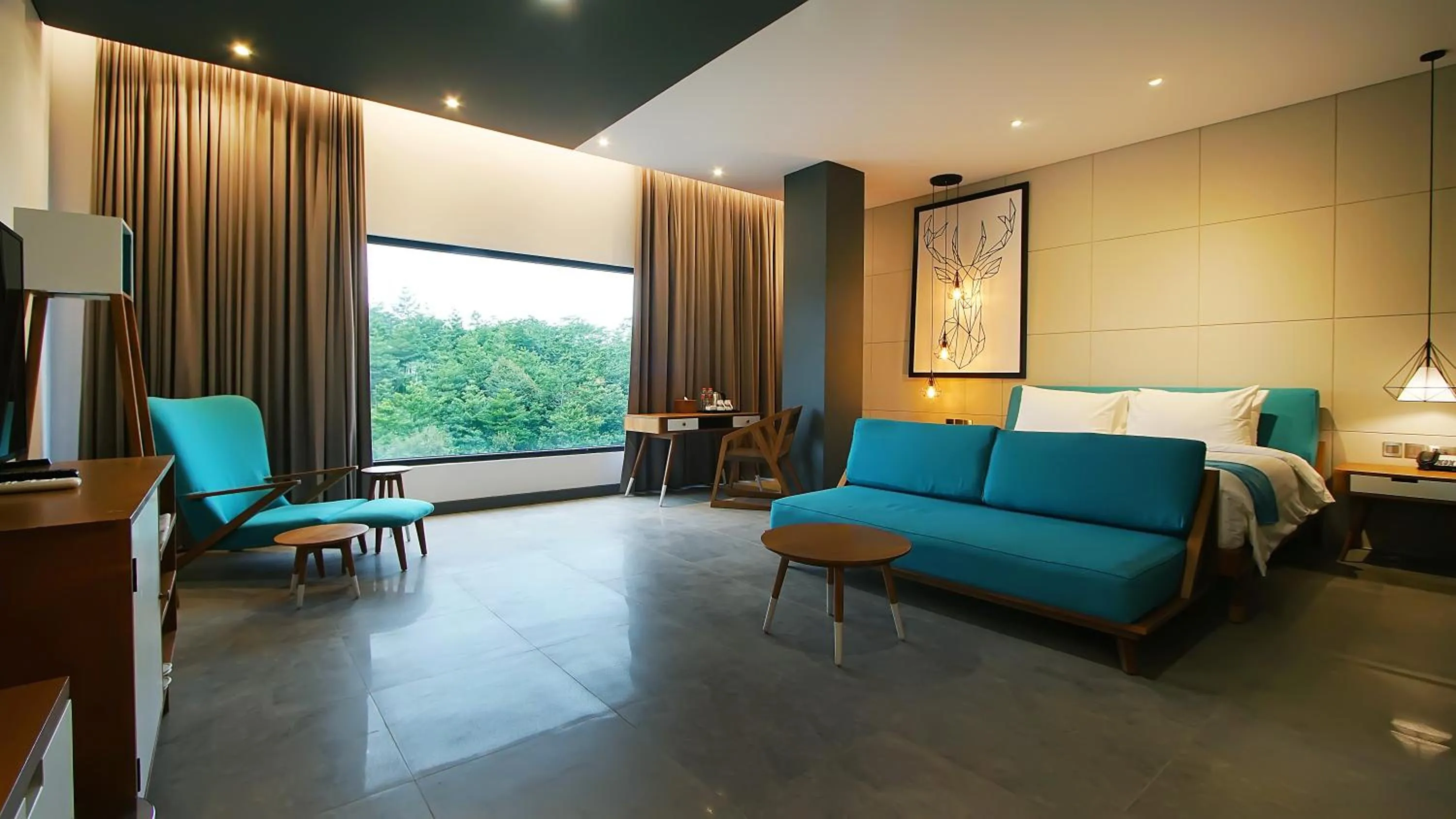 Living room in Hotel Dafam Wonosobo