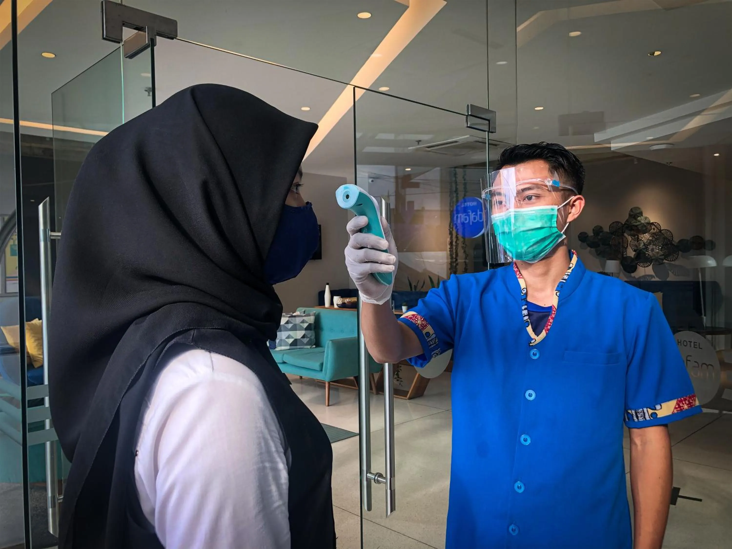 Staff in Hotel Dafam Wonosobo