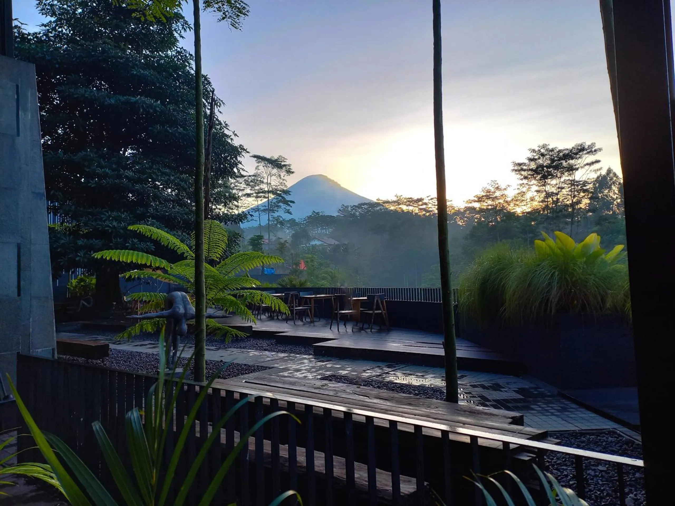 Garden in Hotel Dafam Wonosobo
