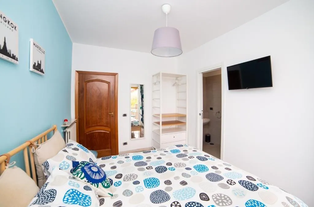 Bedroom, Bed in B&B Pacifico