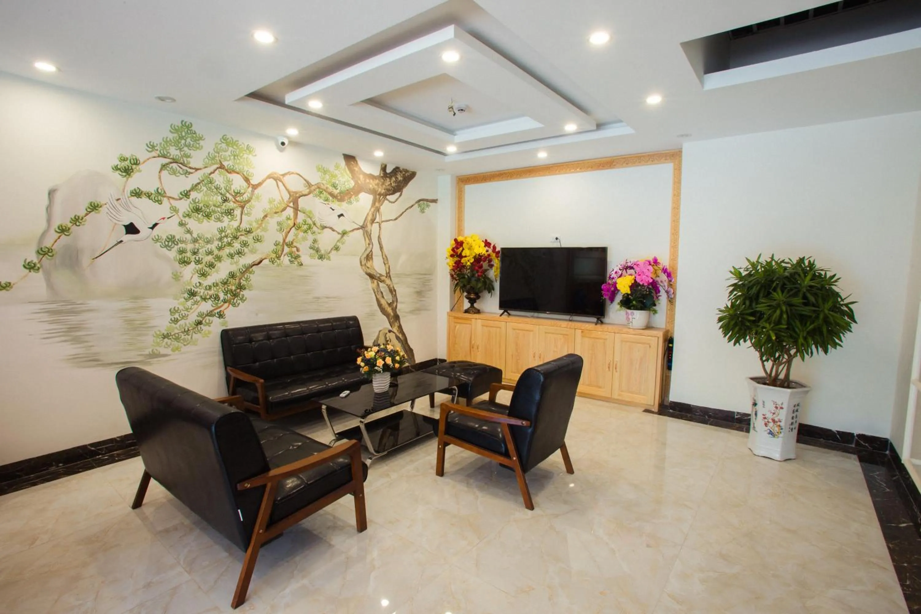 Seating area in Selima Hotel