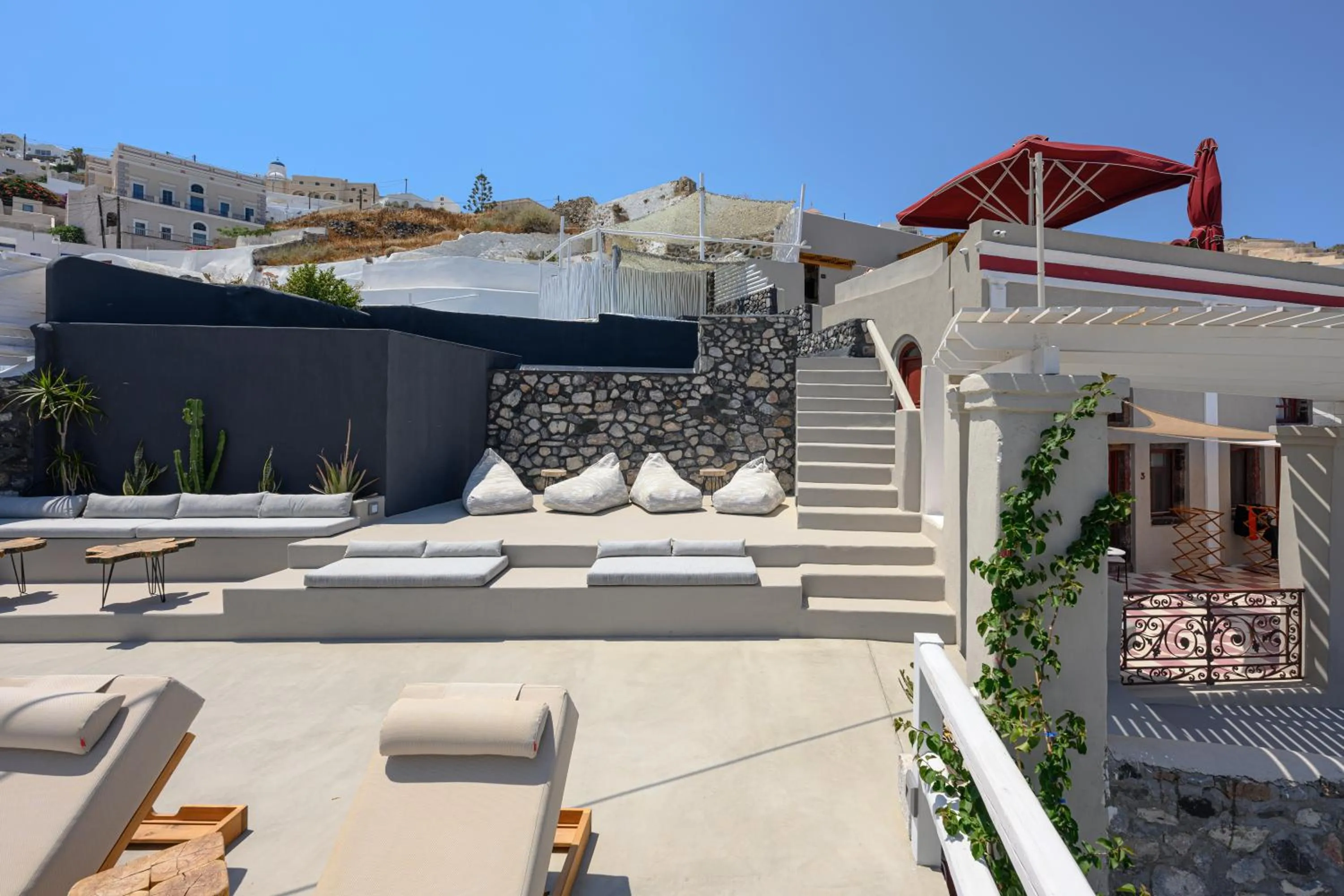 Pool view in Nano Suites