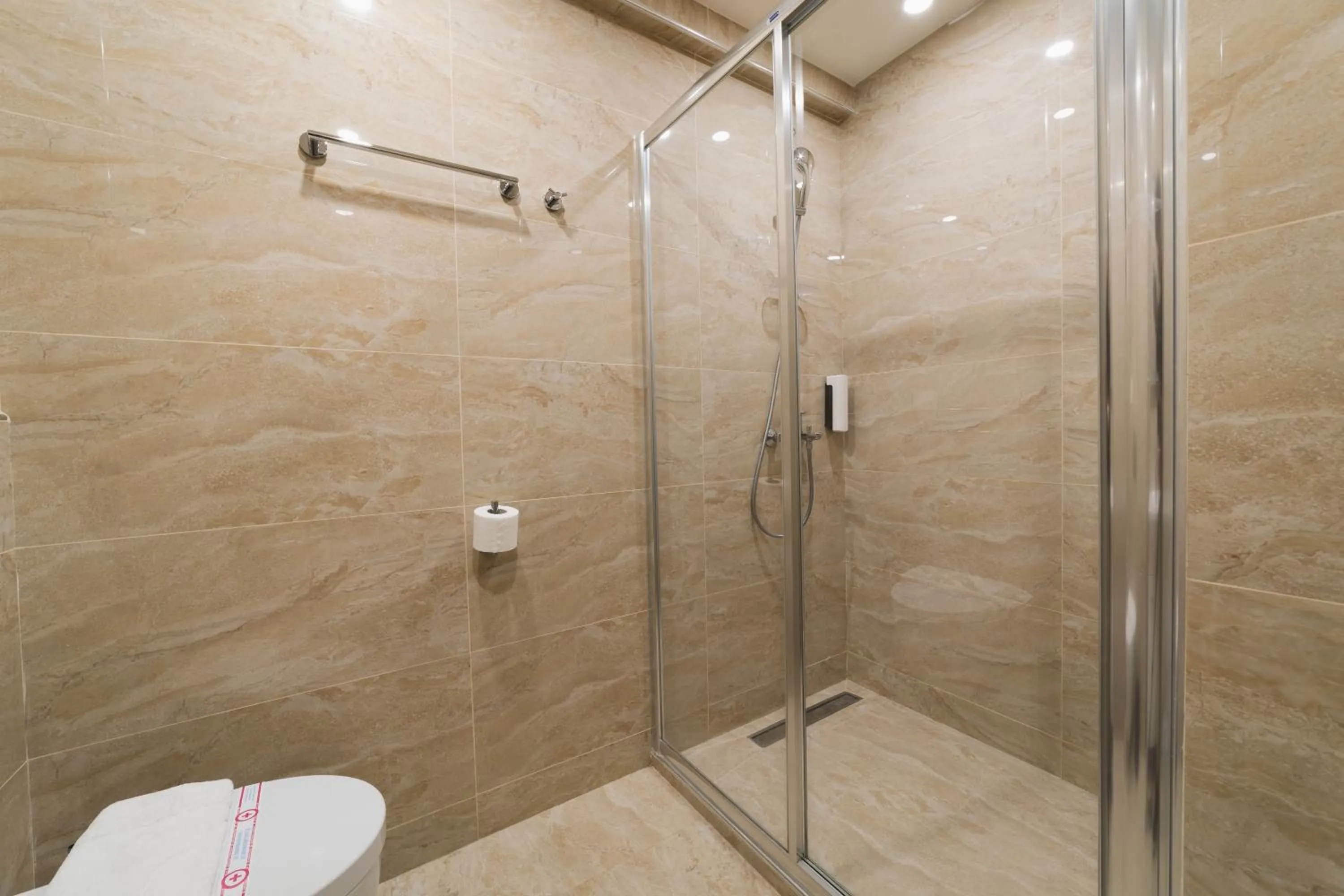 Shower in Hotel 219 Budva