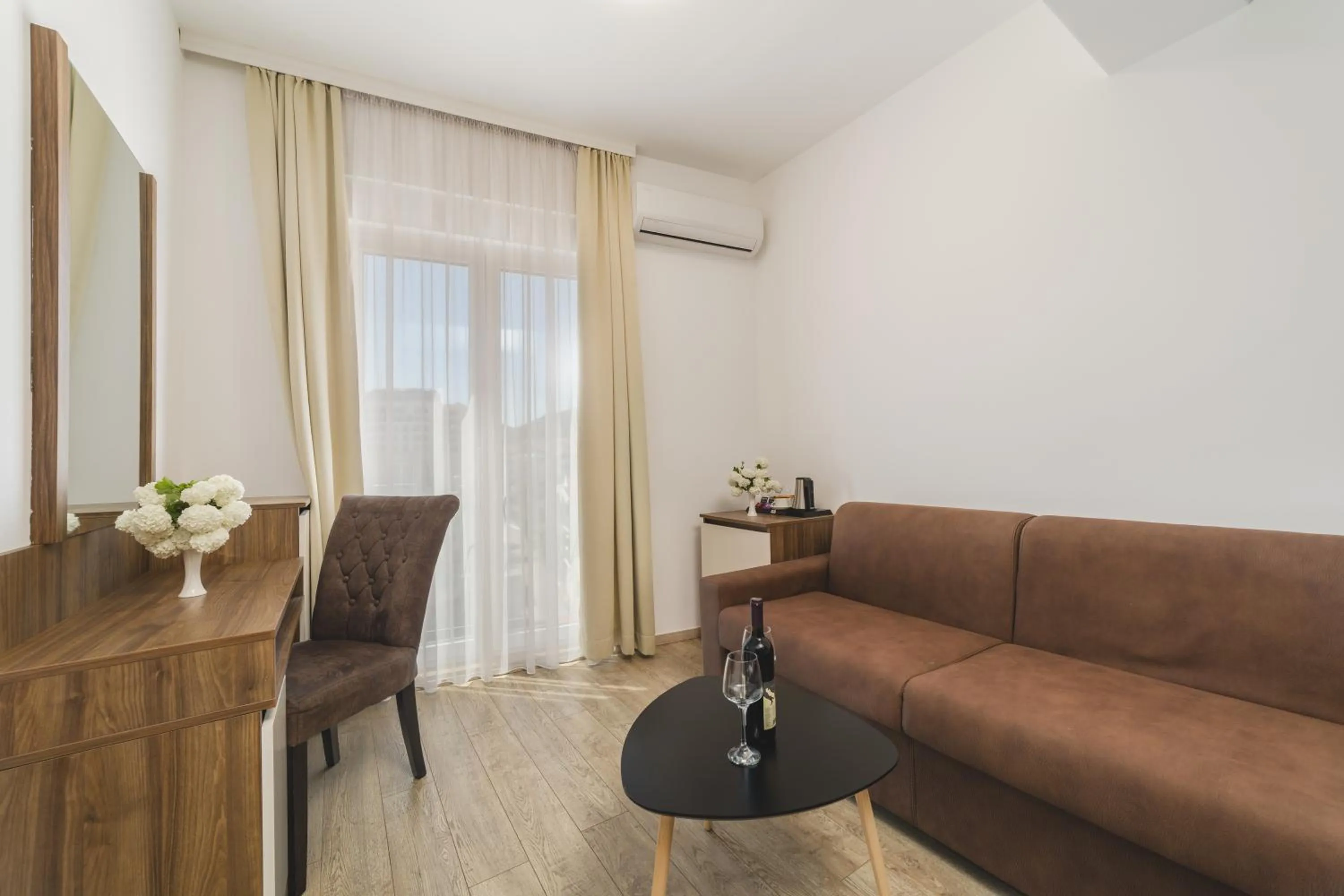 Seating area in Hotel 219 Budva