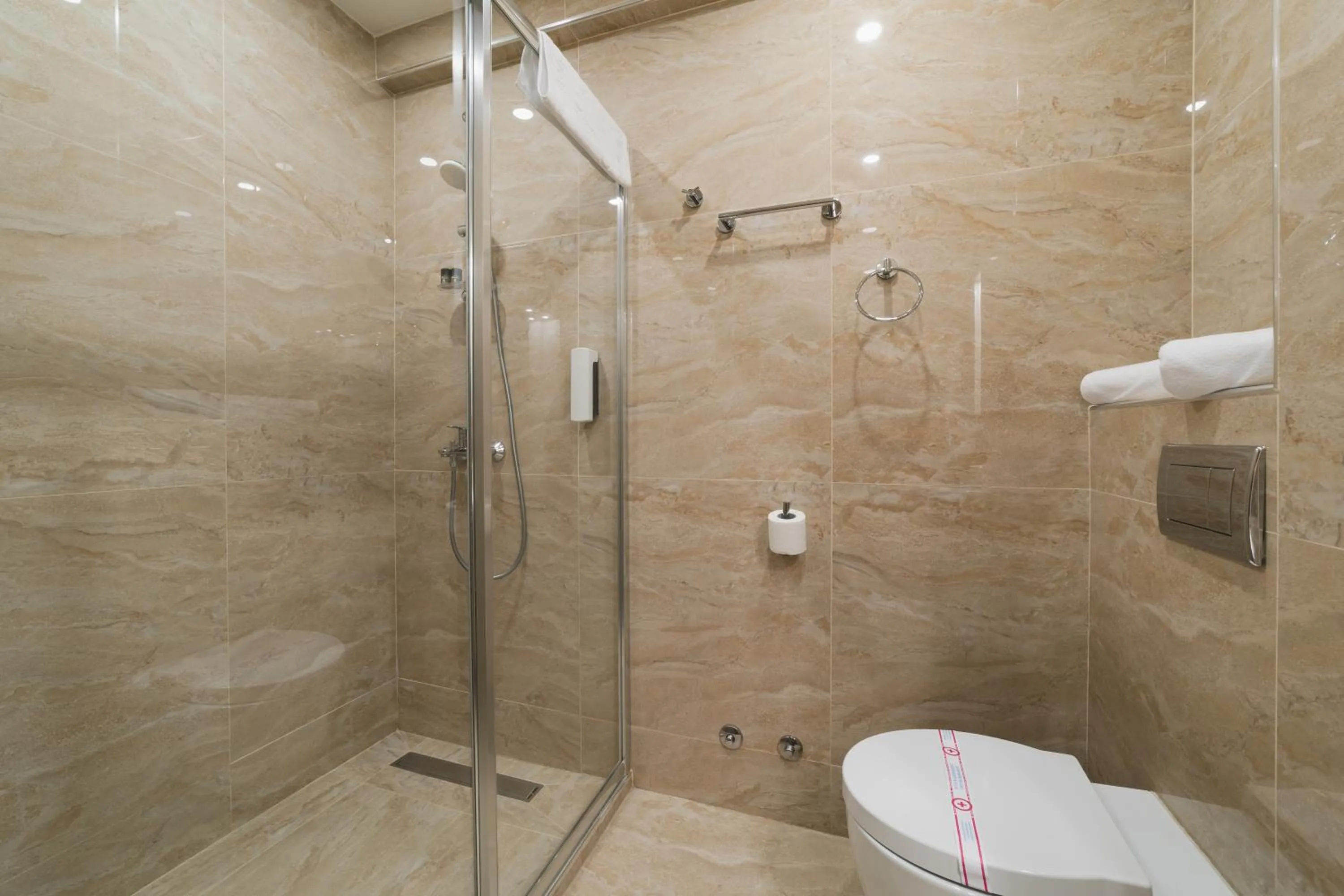 Shower in Hotel 219 Budva