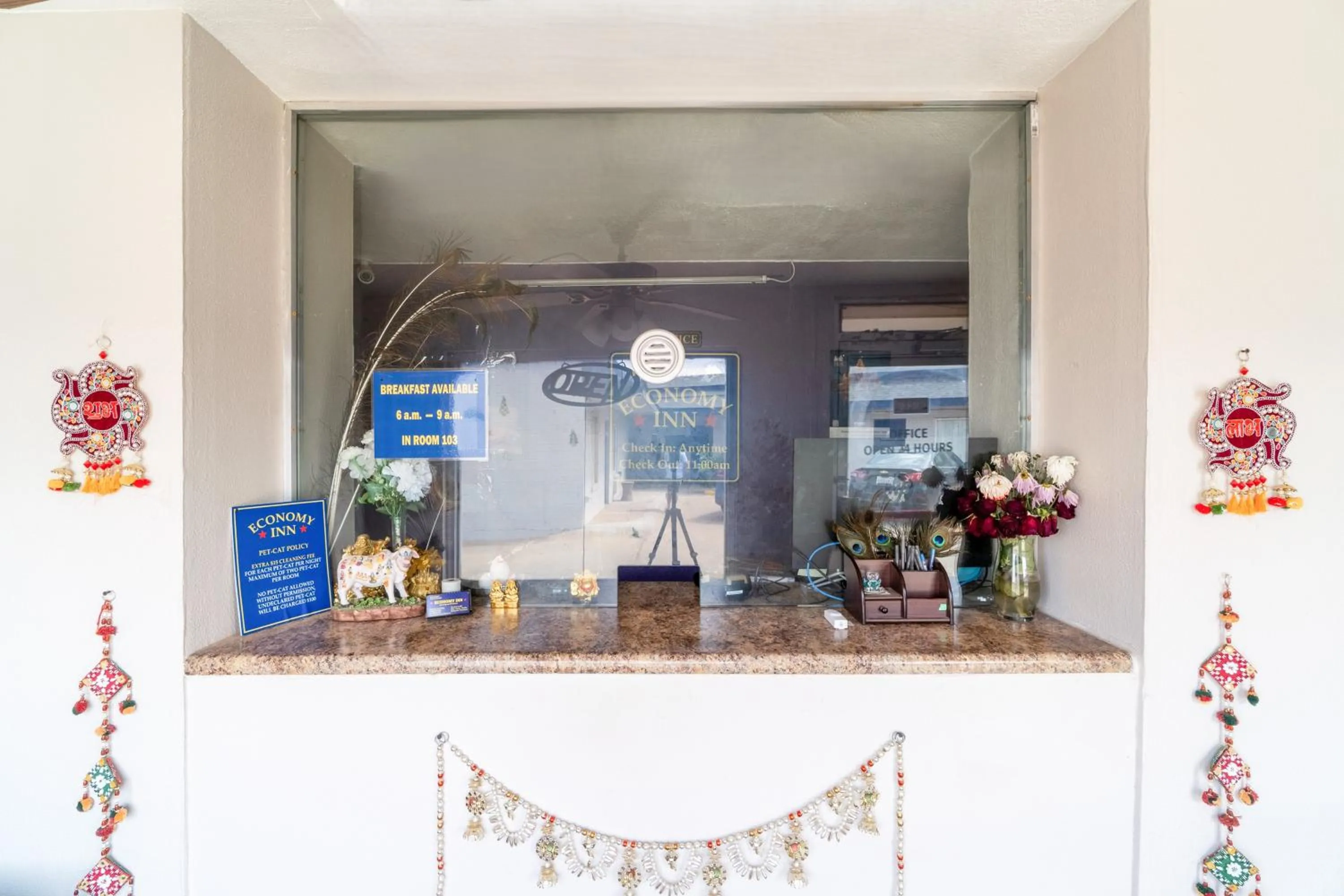 Lobby or reception in Economy Inn By OYO, Lamesa TX