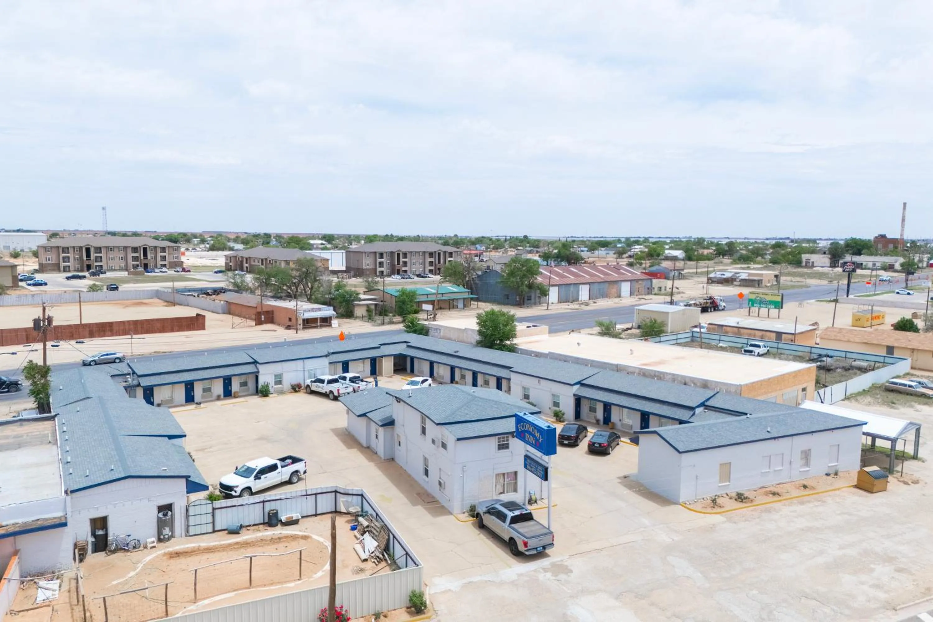 Property building in Economy Inn By OYO, Lamesa TX
