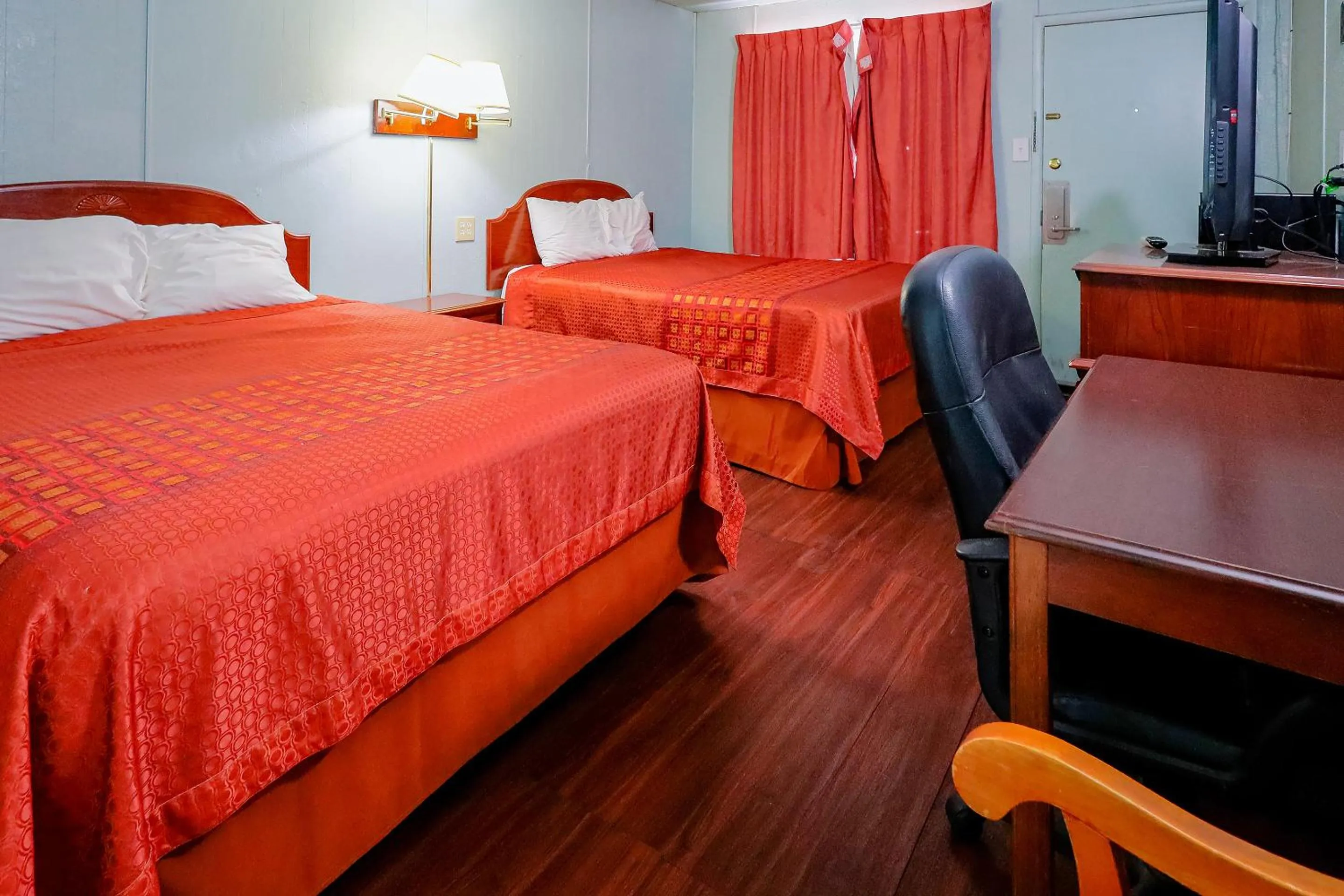 Bedroom, Bed in Route 66 Inn of Santa Rosa, NM