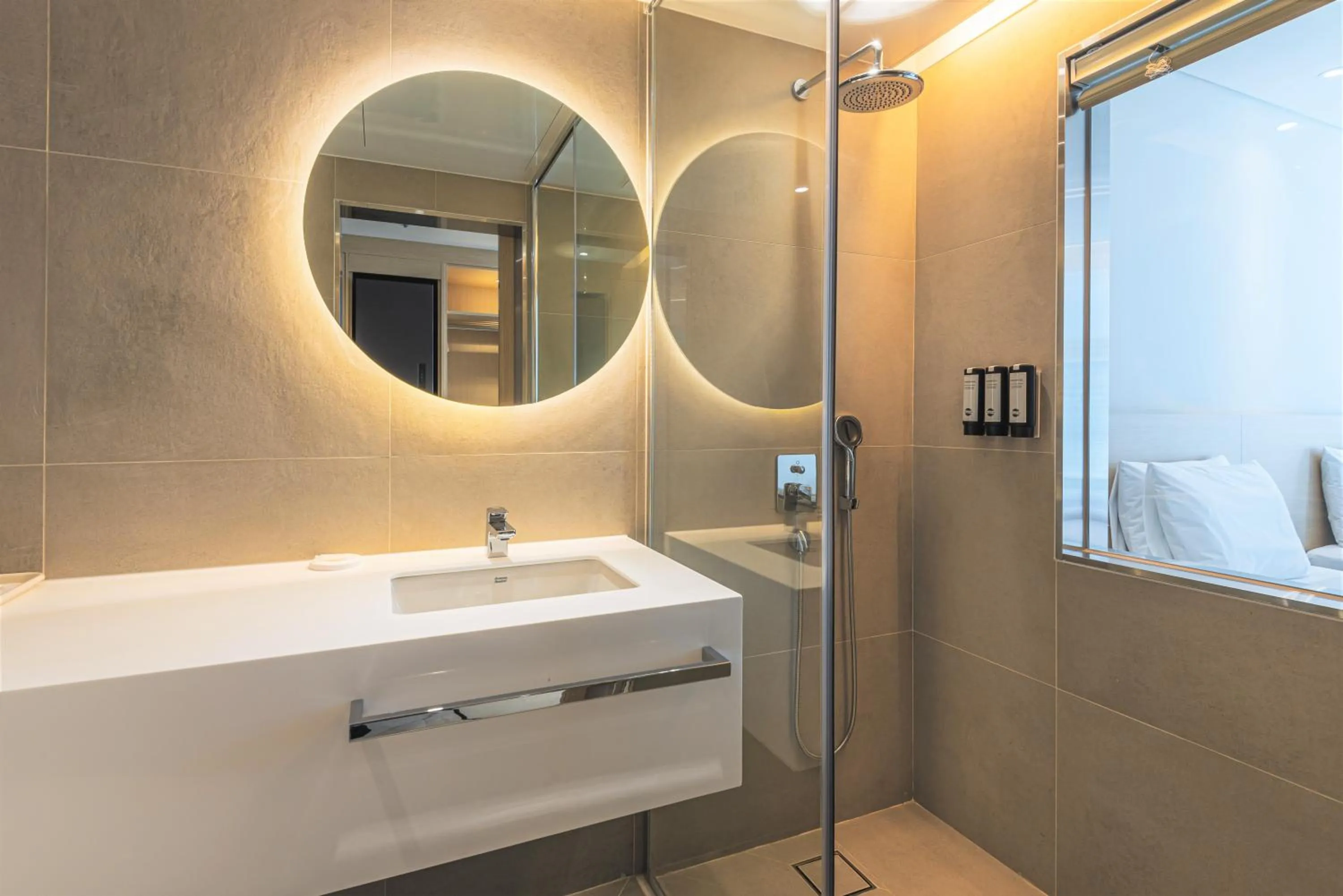 Bathroom in Hotel Marine view