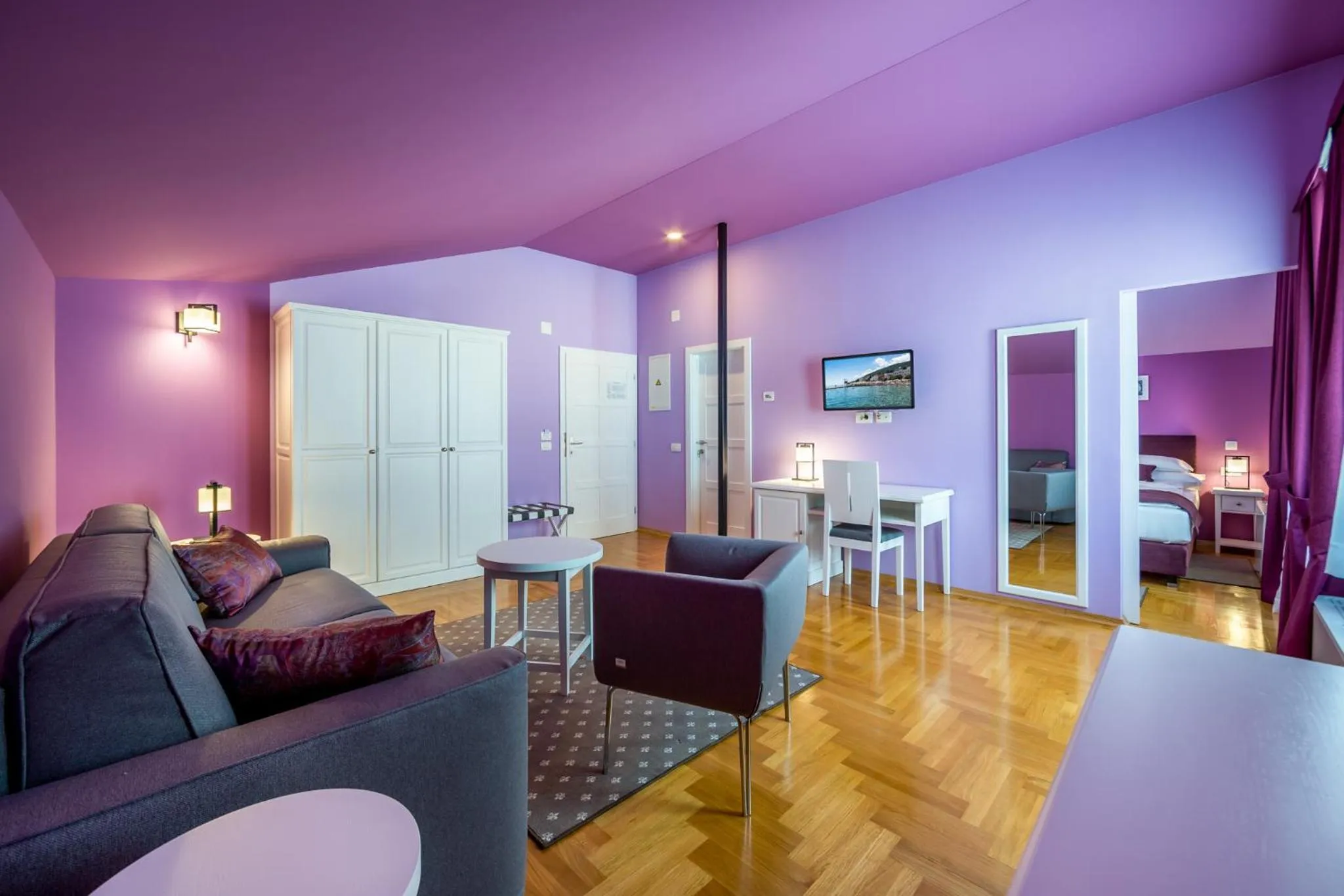 Living room in Hotel Domino