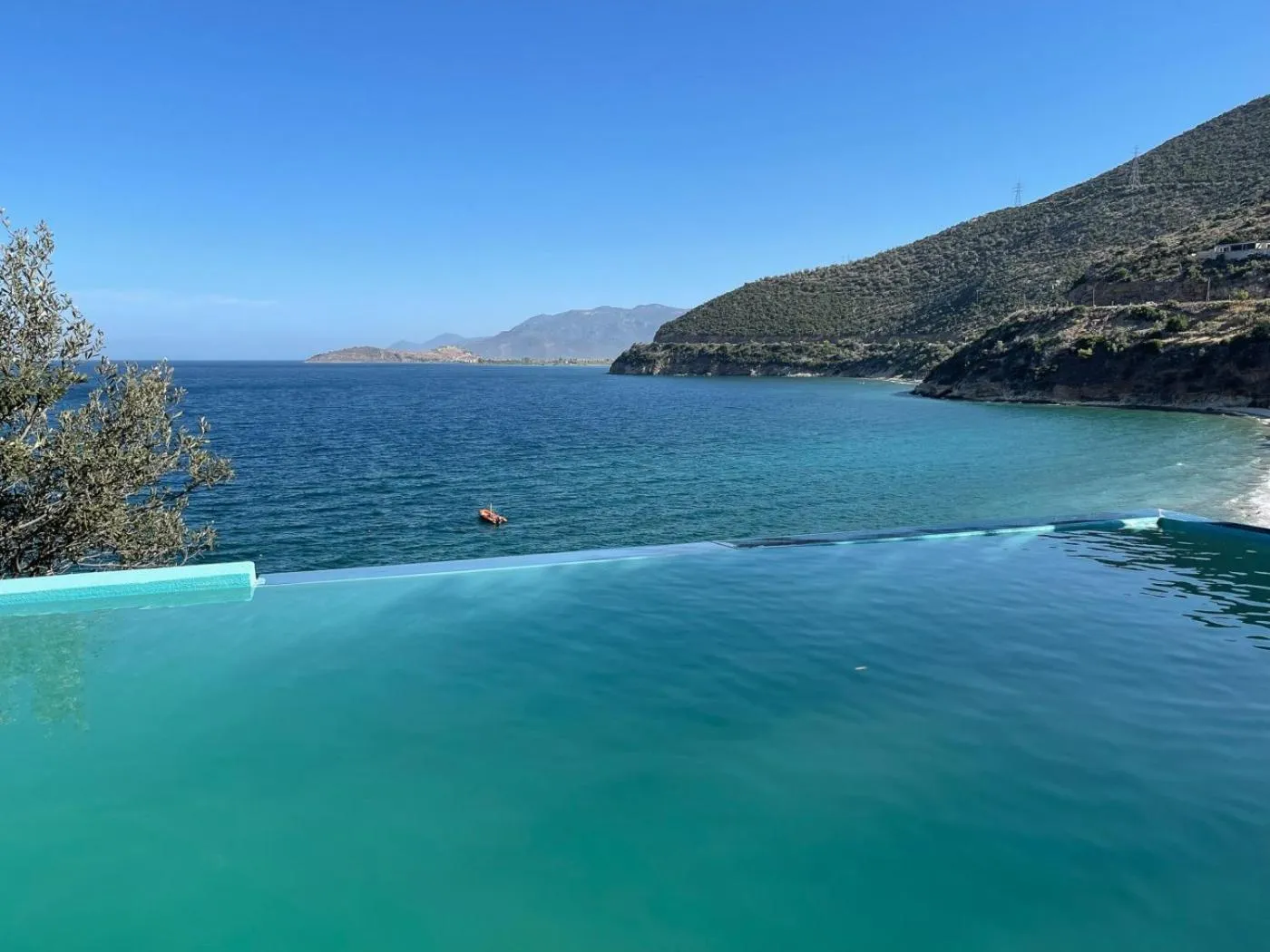 Sea view in Muses seaside Villas