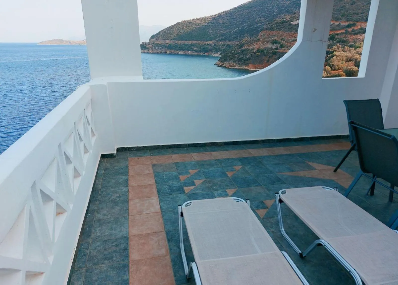 View (from property/room) in Muses seaside Villas