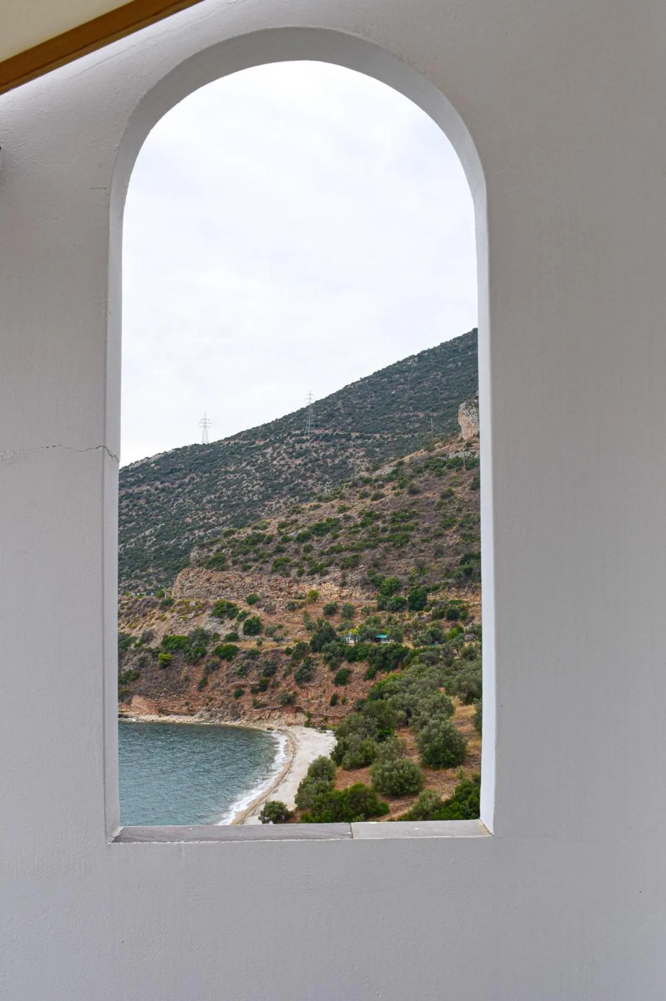 Mountain view in Muses seaside Villas