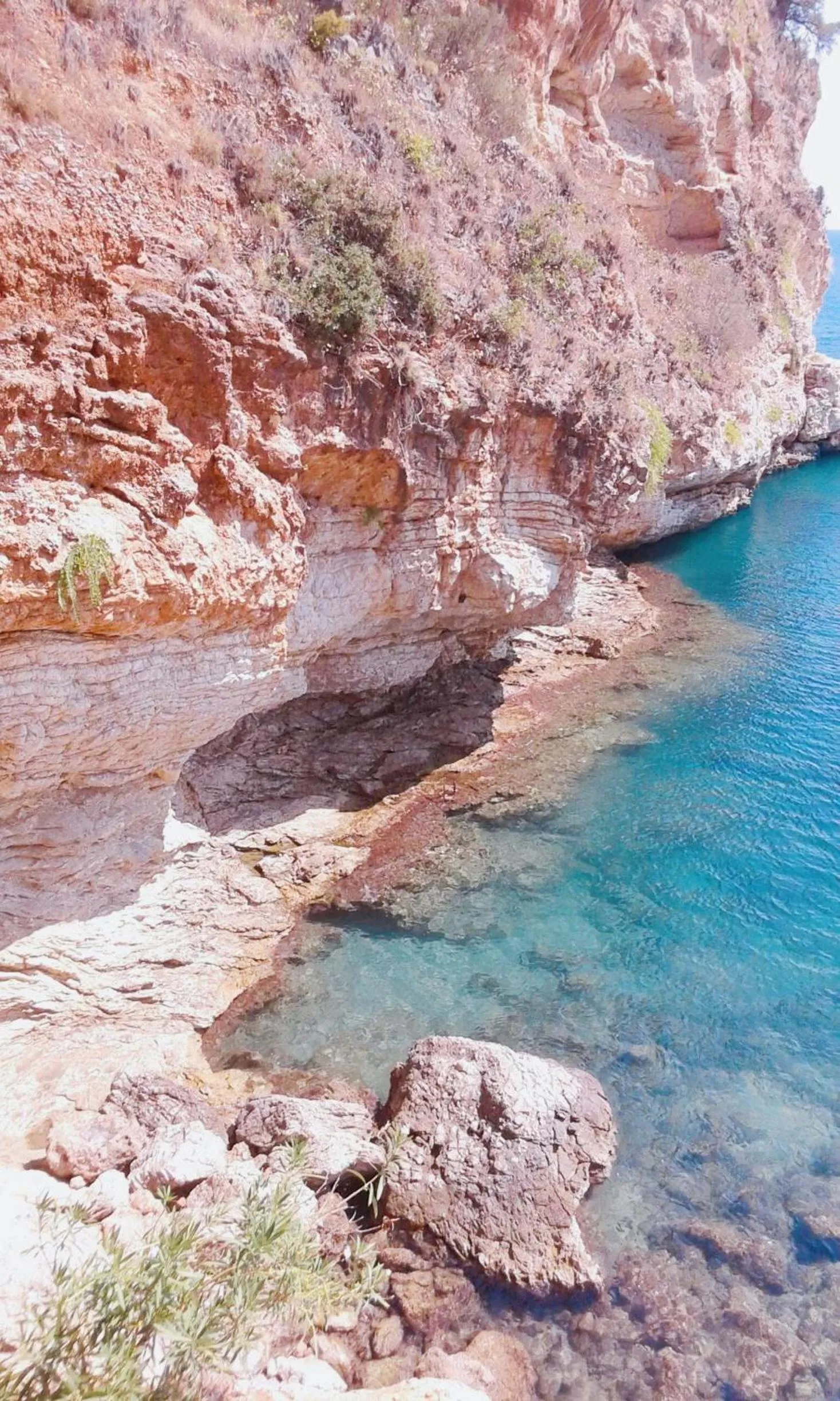 Sea view in Muses seaside Villas