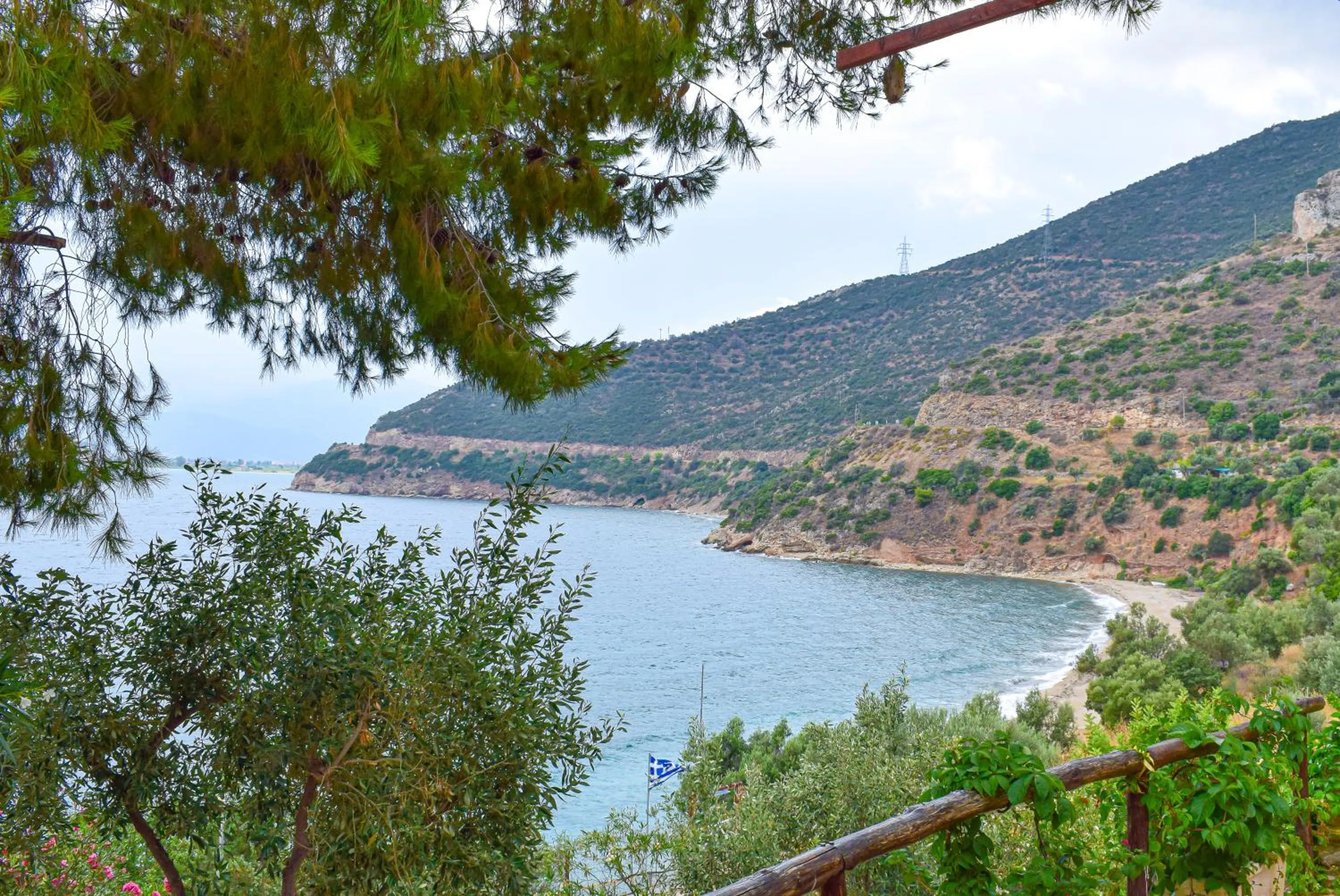 Mountain view in Muses seaside Villas