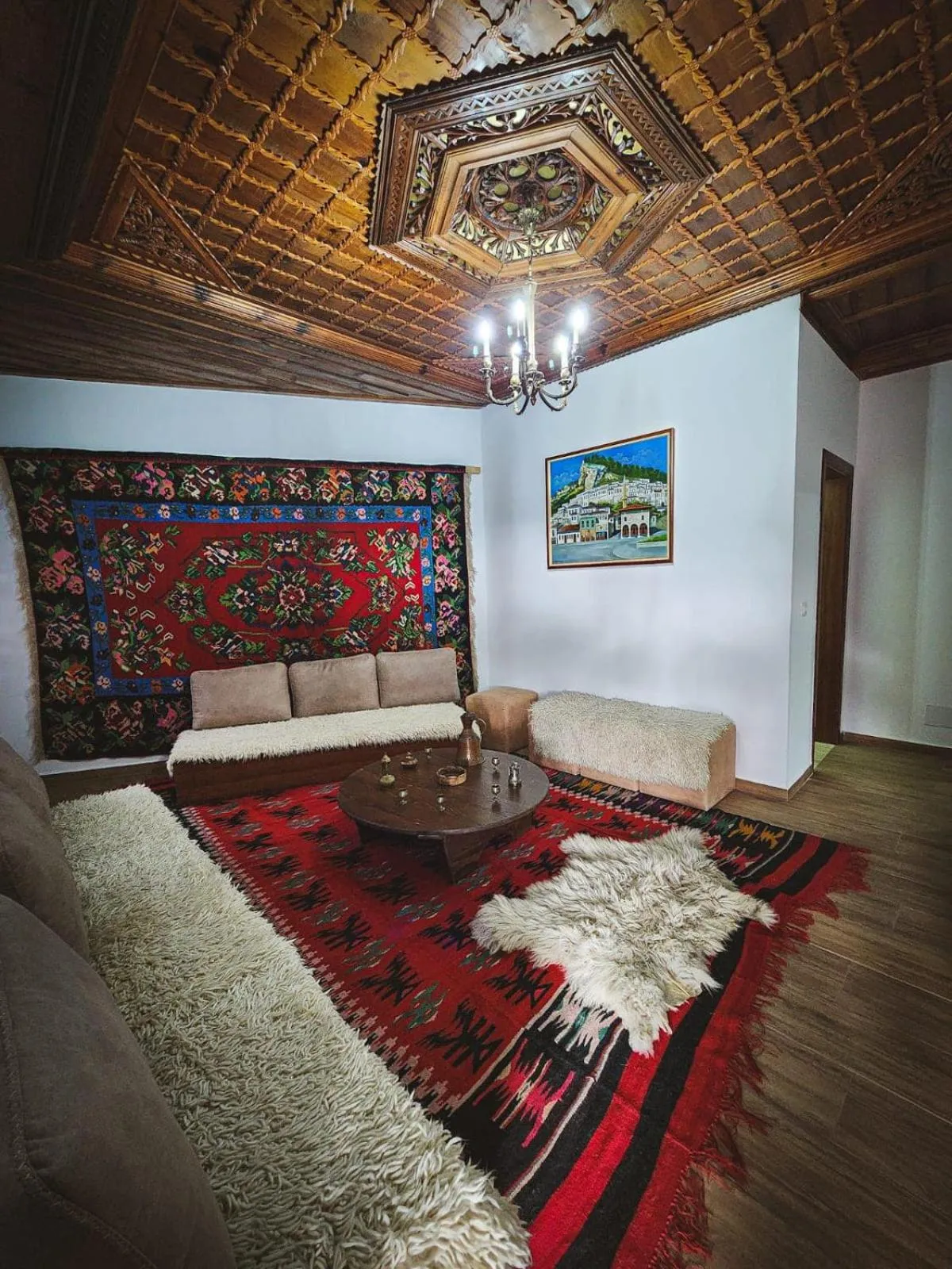 Living room in Hotel Borklad