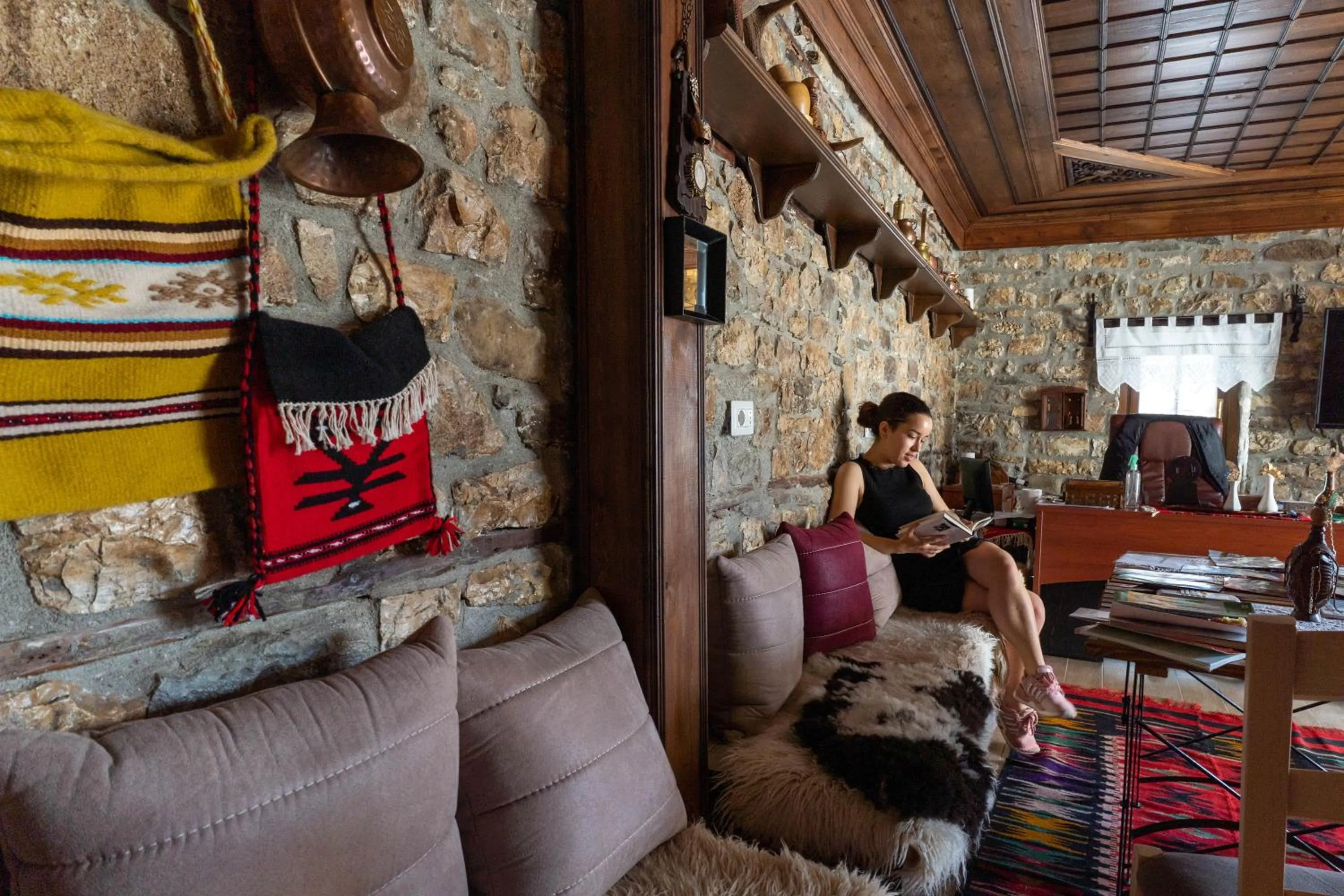 Lobby or reception in Hotel Borklad