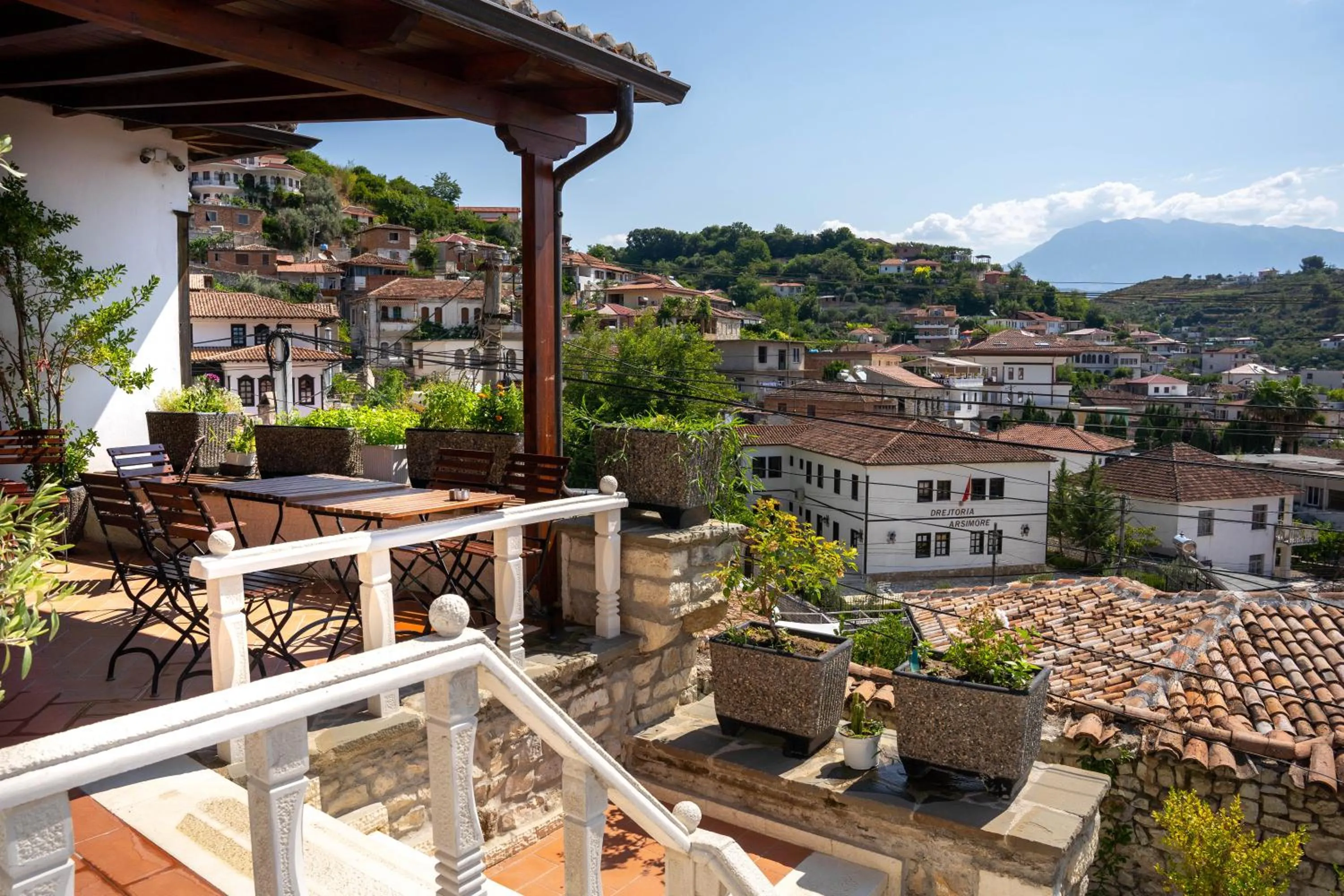 Balcony/Terrace in Hotel Borklad