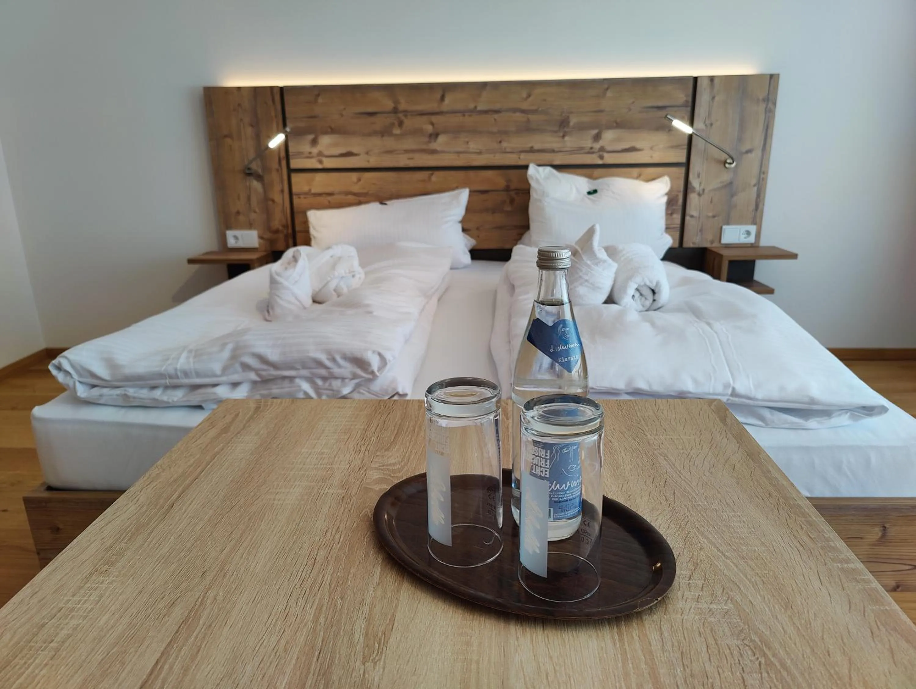 Bed in Ferien vom Ich, Bayerischer Wald, Hotel & Restaurant
