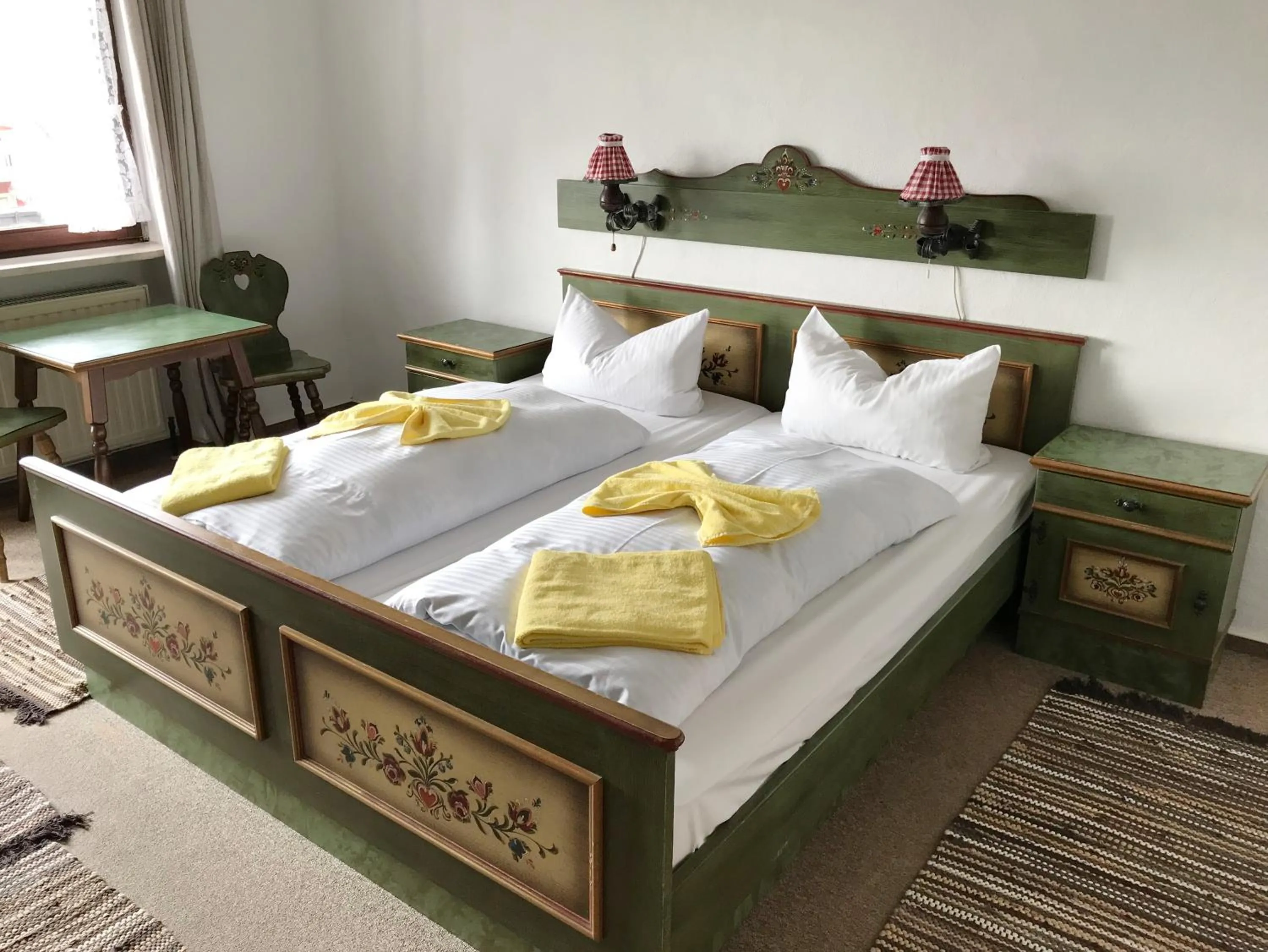 Bed in Ferien vom Ich, Bayerischer Wald, Hotel & Restaurant