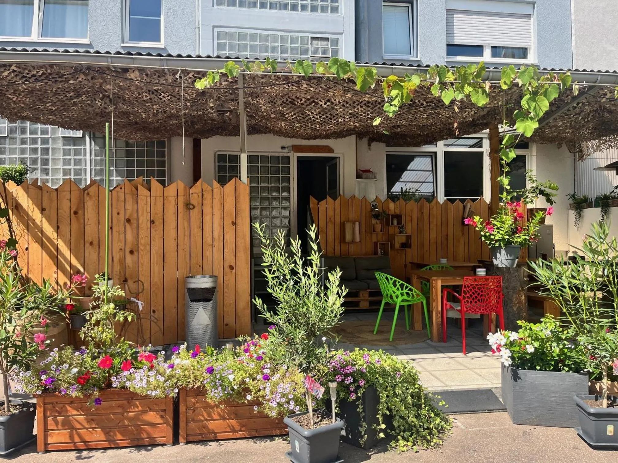 Patio in Hotel am Hafen