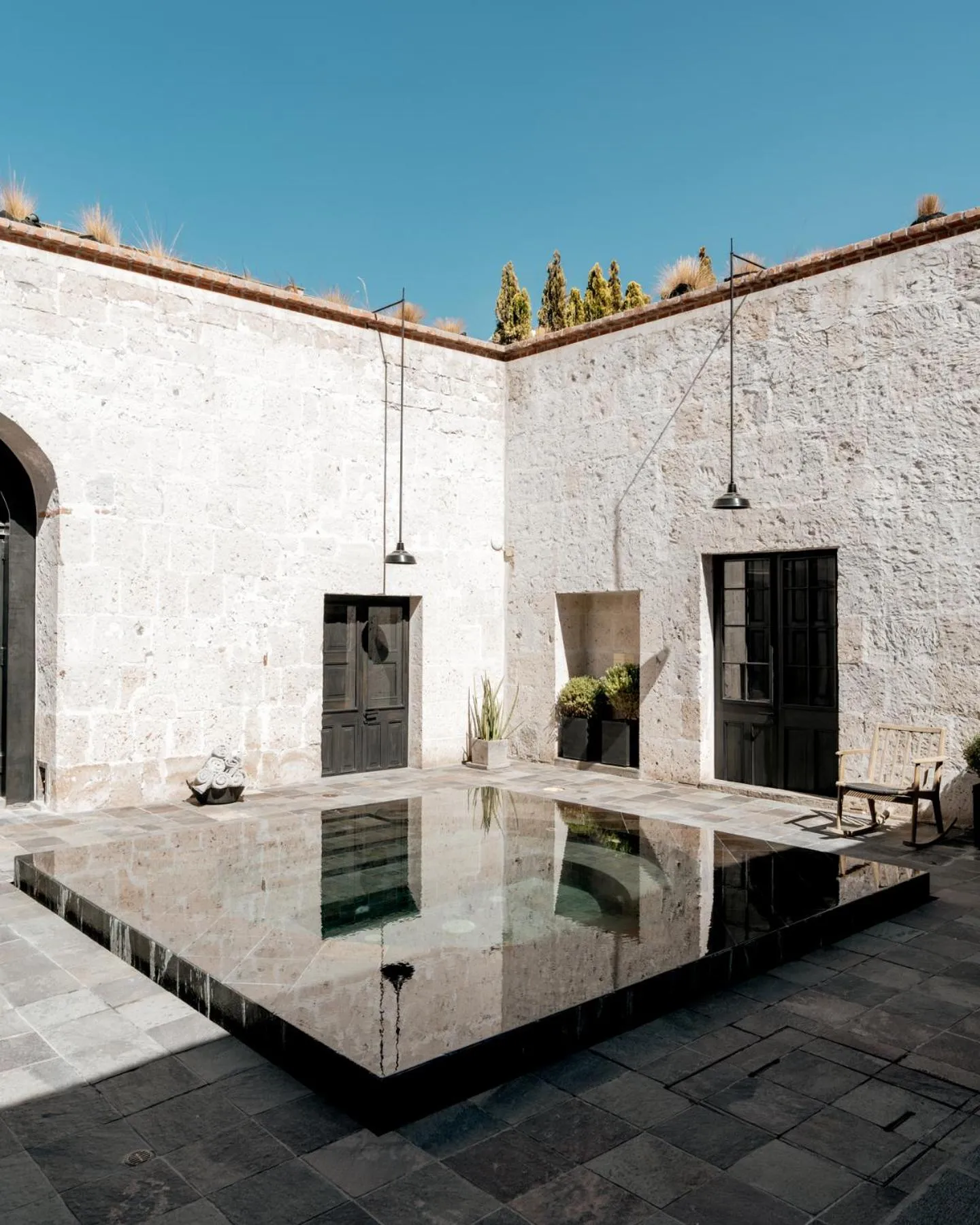 Hot Tub in CIRQA - Relais & Châteaux