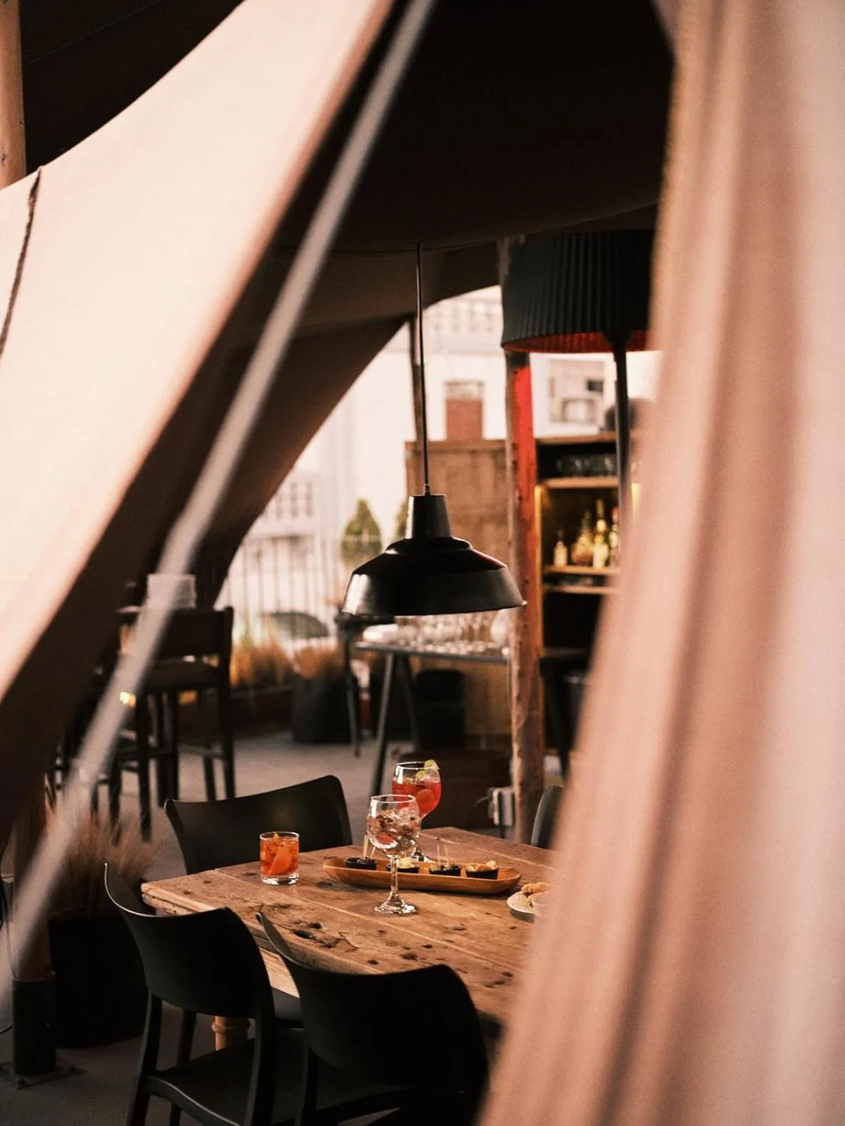 Balcony/Terrace in CIRQA - Relais & Châteaux