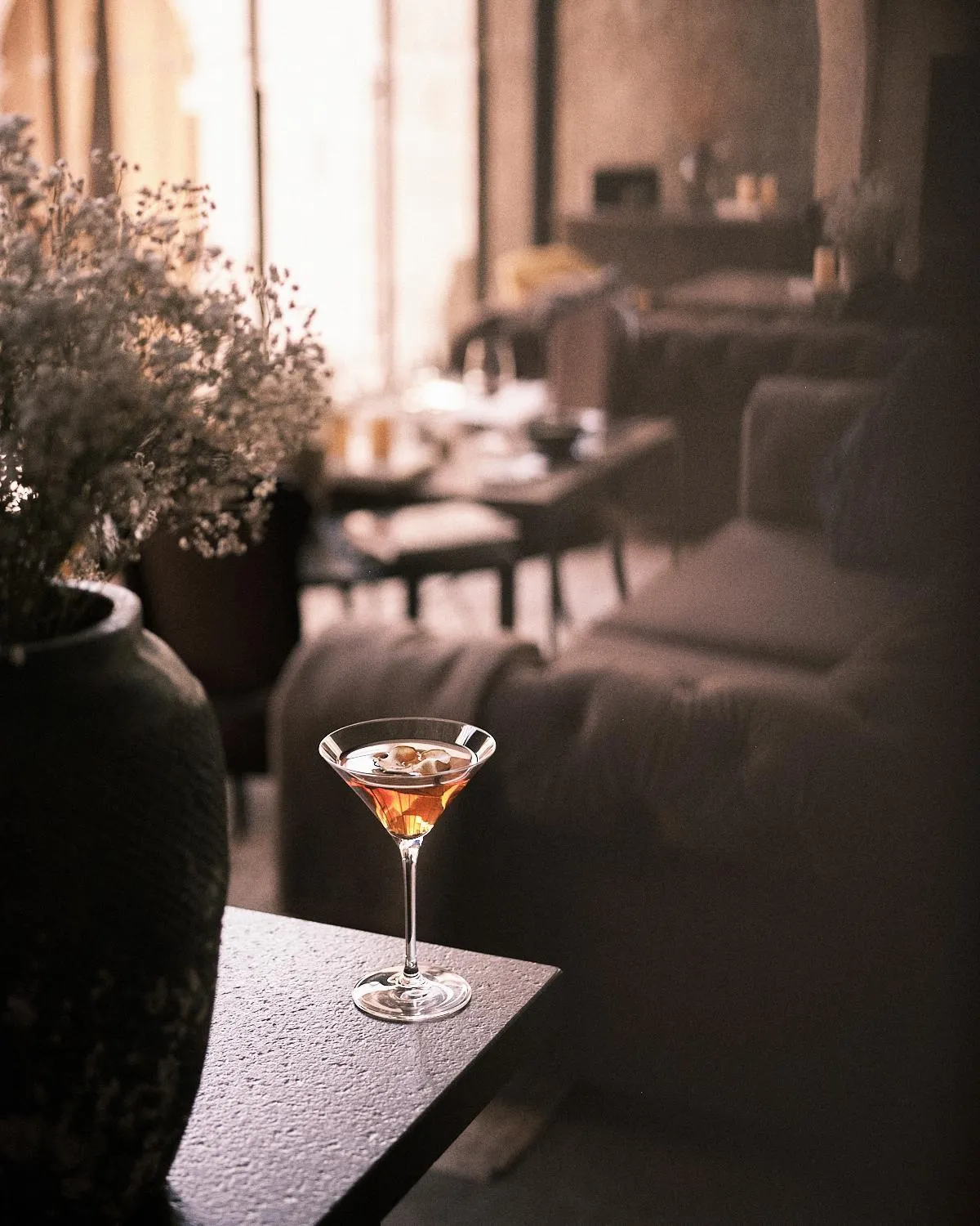 Drinks in CIRQA - Relais & Châteaux