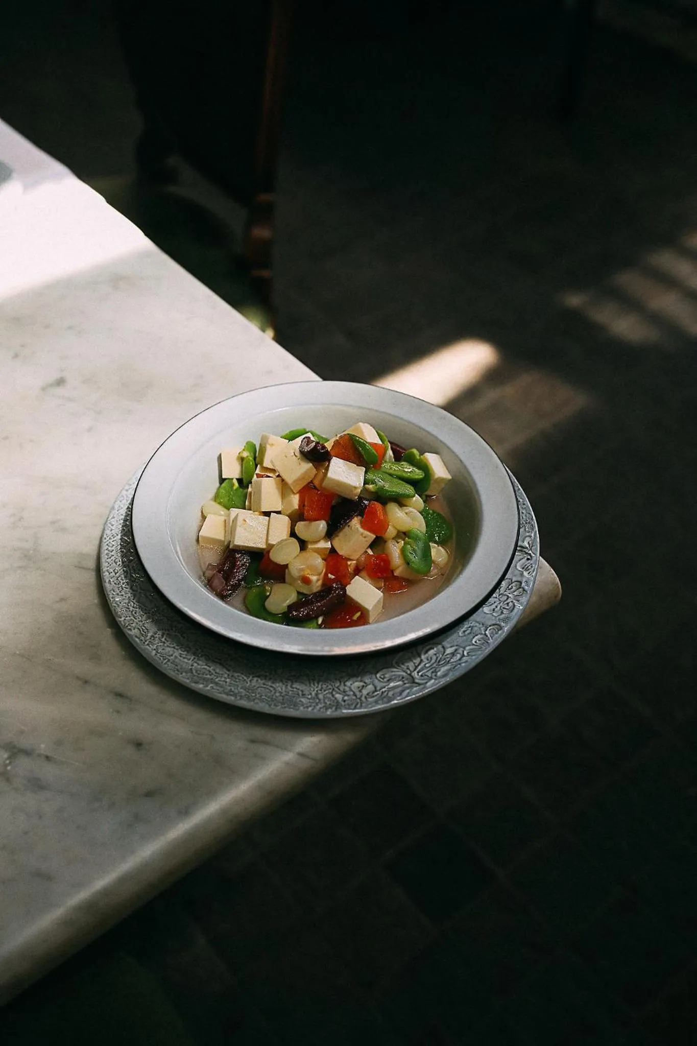 Food close-up in CIRQA - Relais & Châteaux