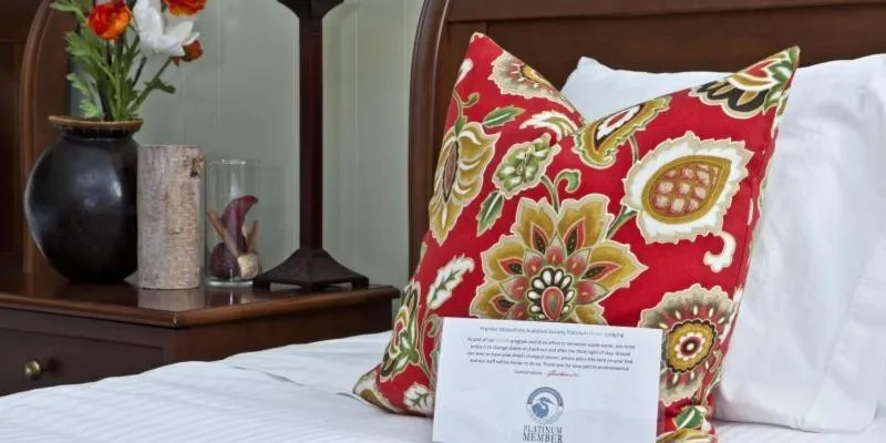 Decorative detail in Gauthier's Saranac Lake Inn