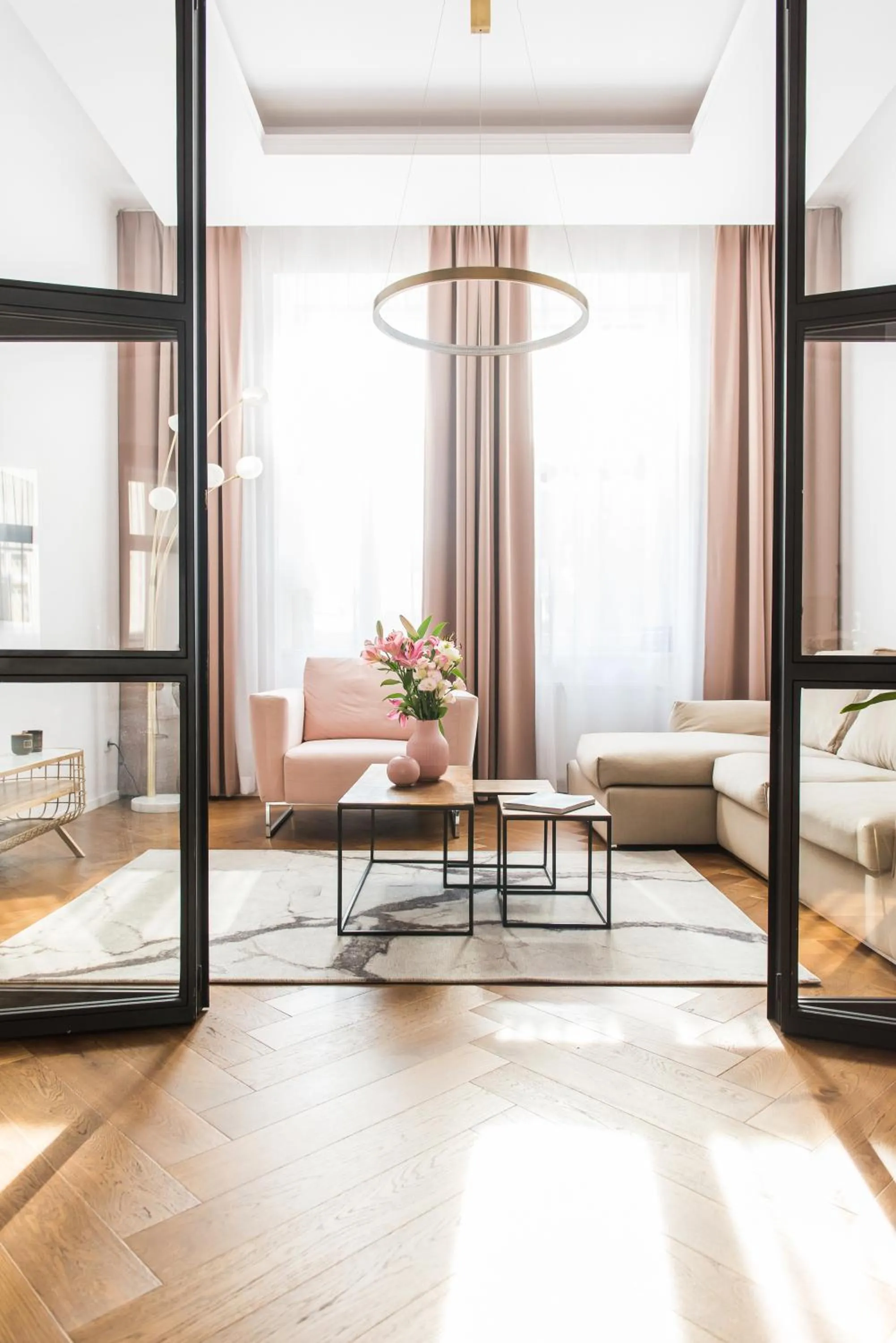 Living room, Bed in House of Loft Affair - LoftAffair Collection